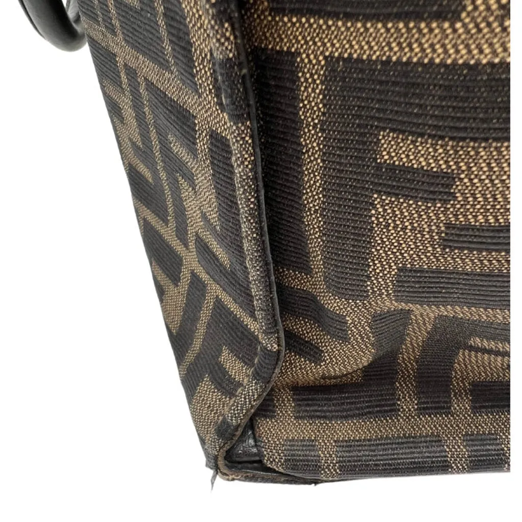 Fendi Zucca Pattern Tote Bag