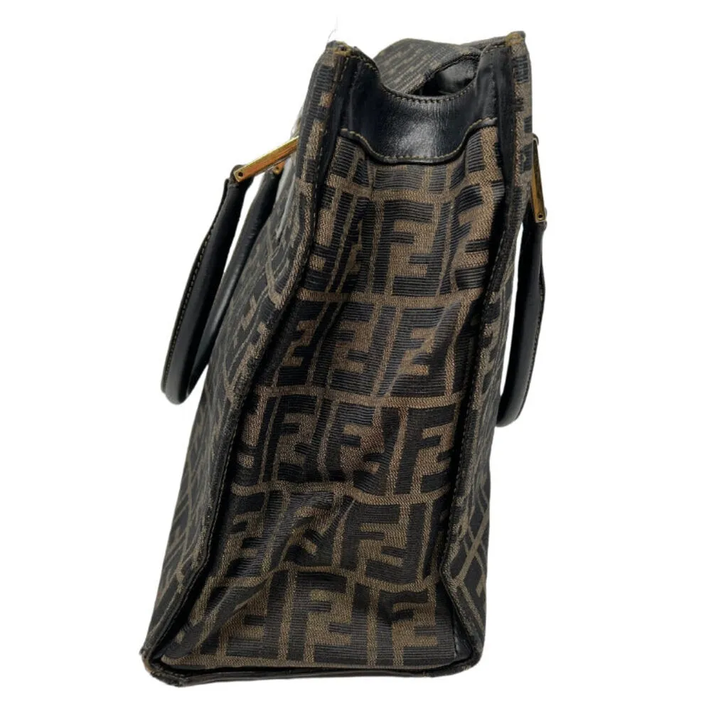 Fendi Zucca Pattern Tote Bag