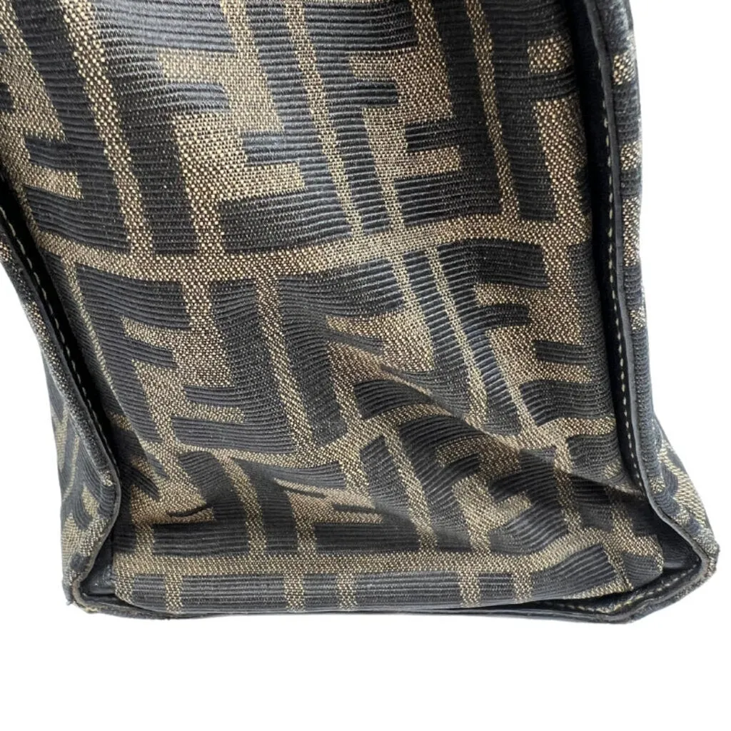 Fendi Zucca Pattern Tote Bag
