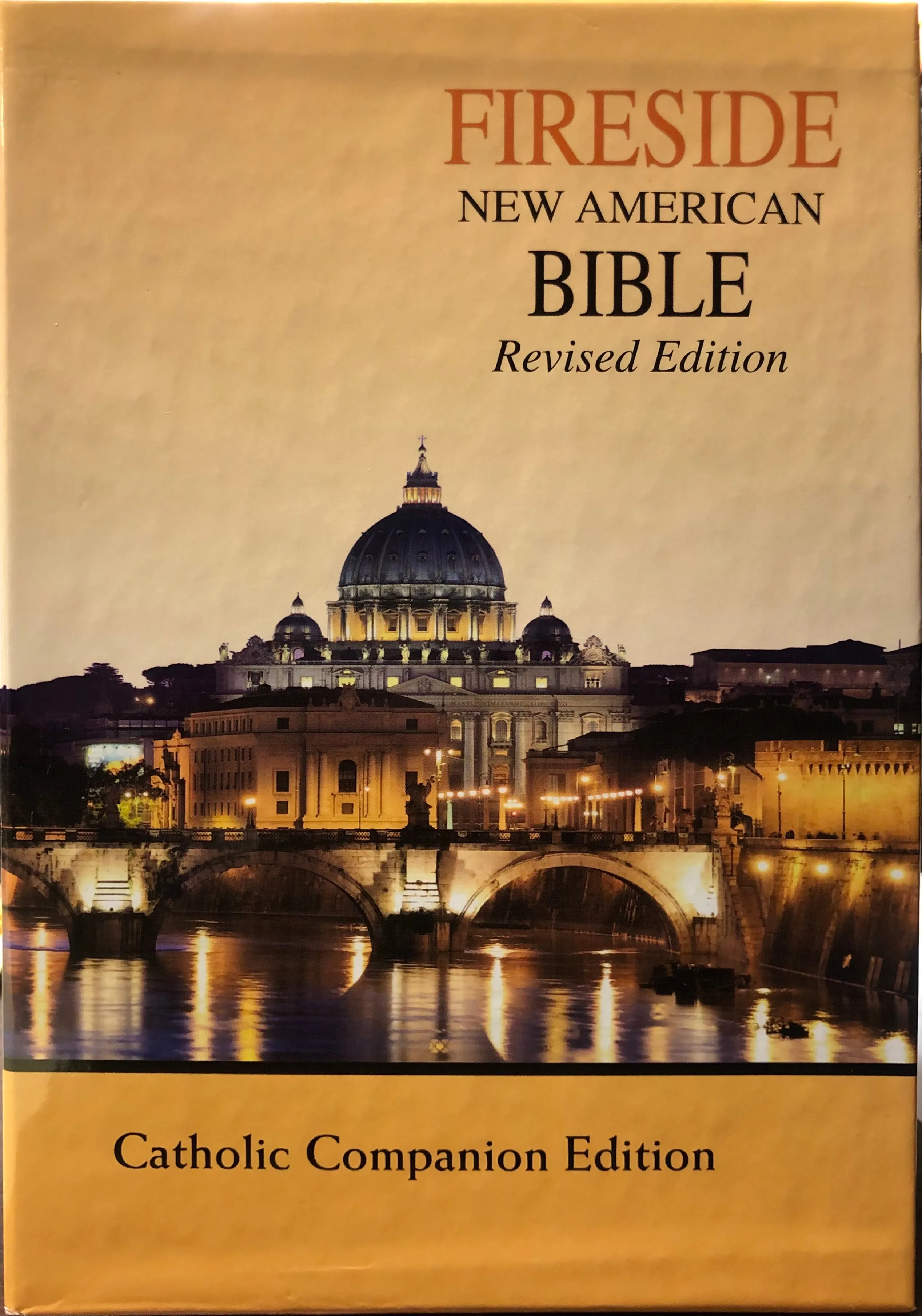 Fireside NABRE Catholic Companion Bible, Burgundy Imitation Leather