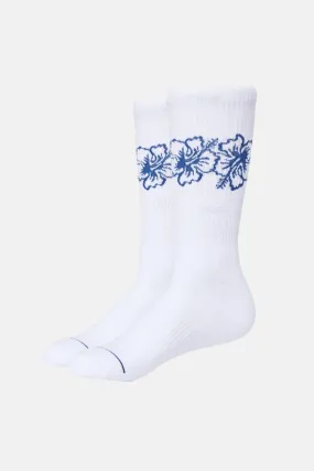 FLORAL STRIPE SOCK