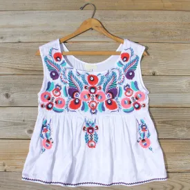 Flores Embroidered Blouse