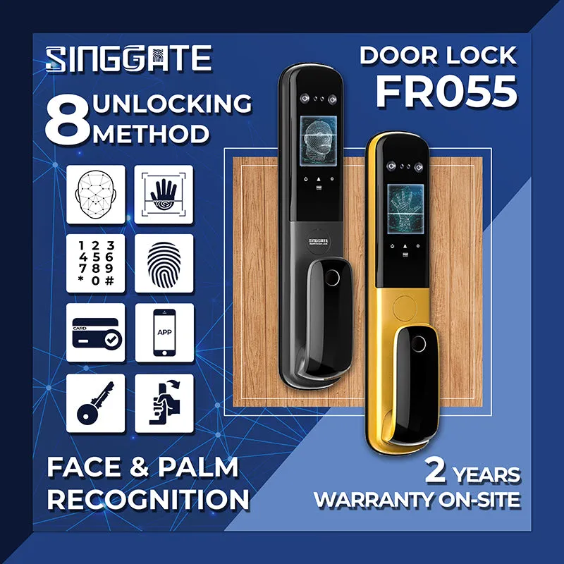 FR055 Door   FM021 Gate Digital Lock Bundle