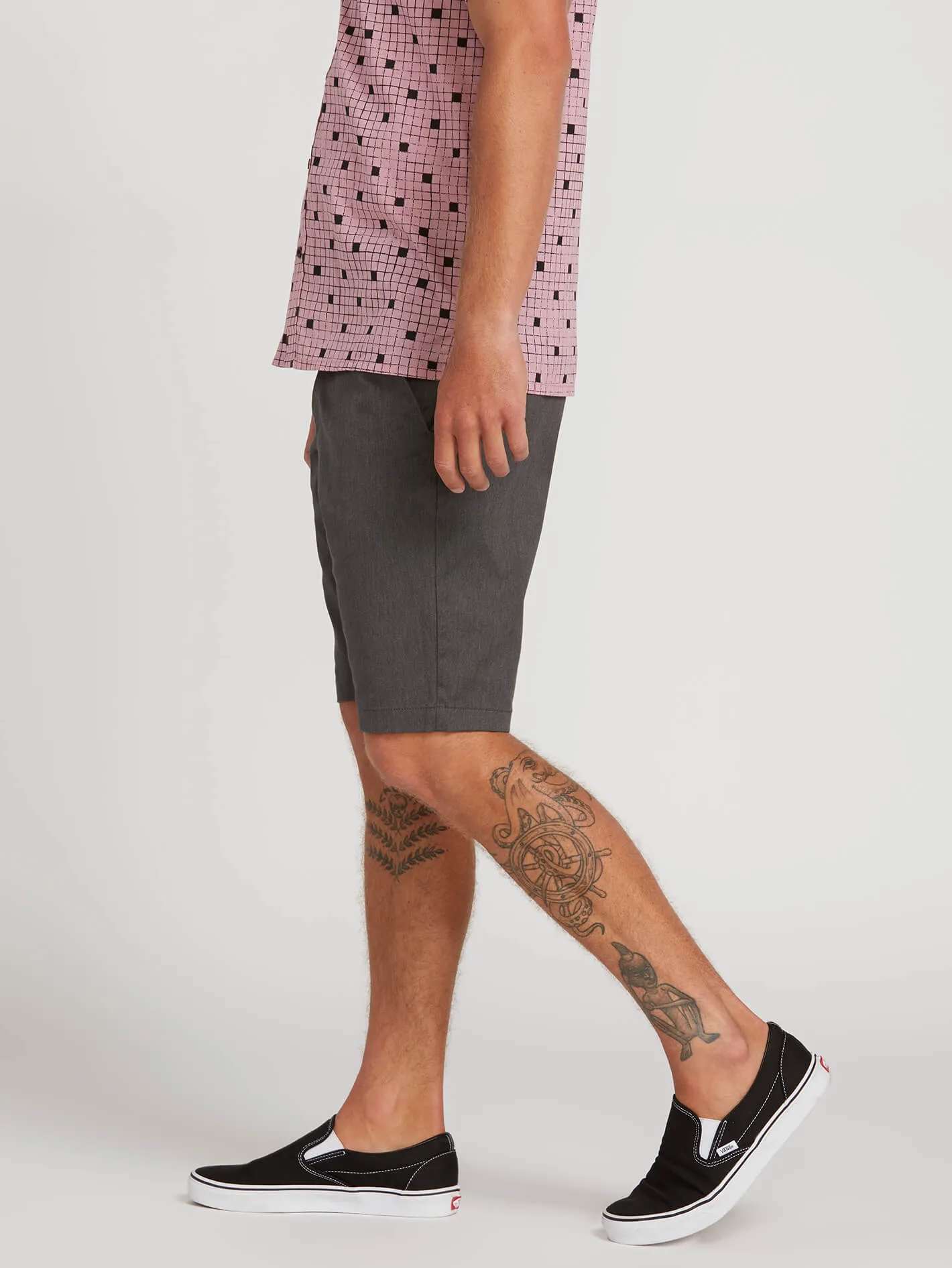 Frickin Modern Stretch Shorts - Charcoal Heather