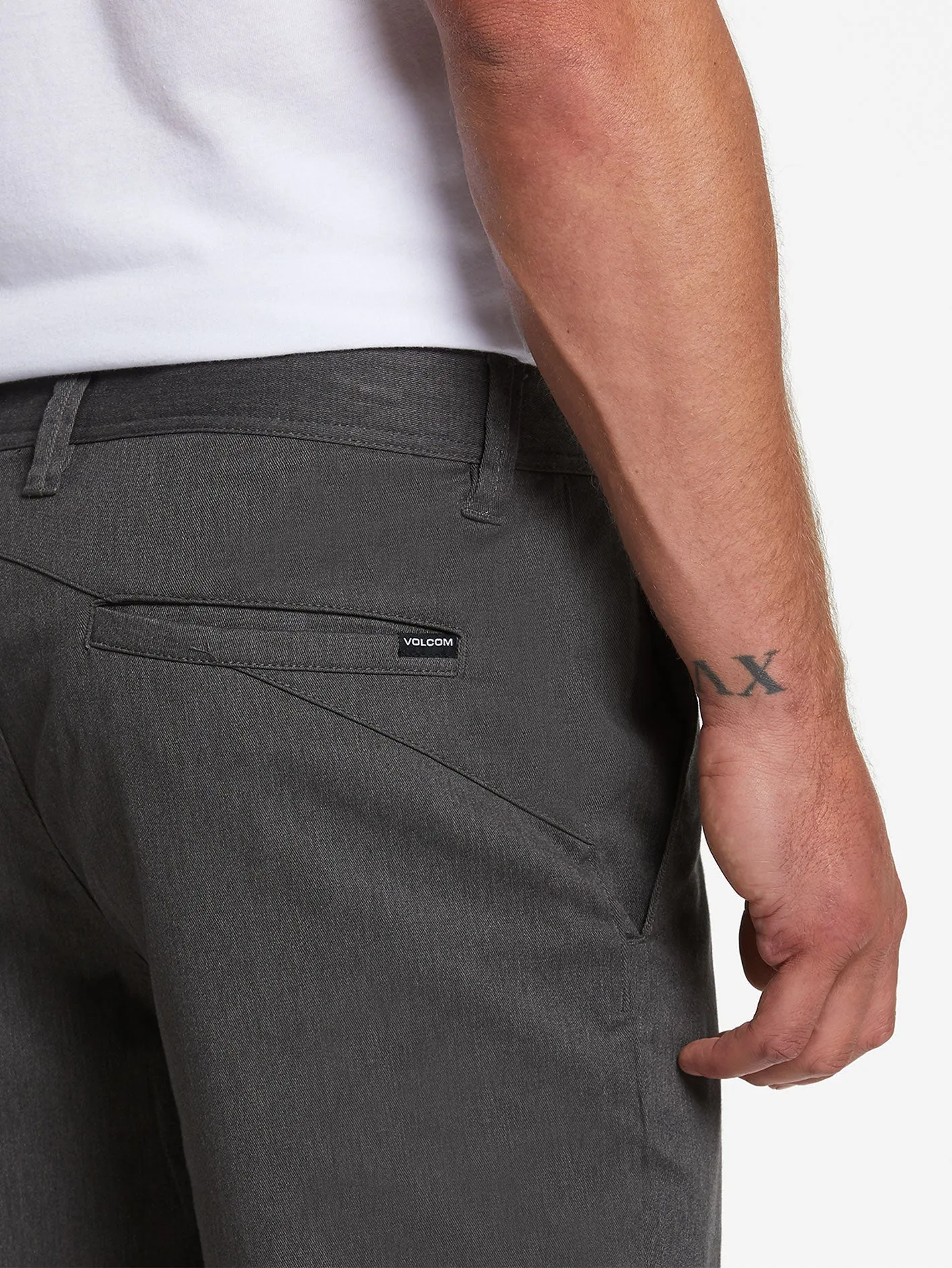 Frickin Modern Stretch Shorts - Charcoal Heather