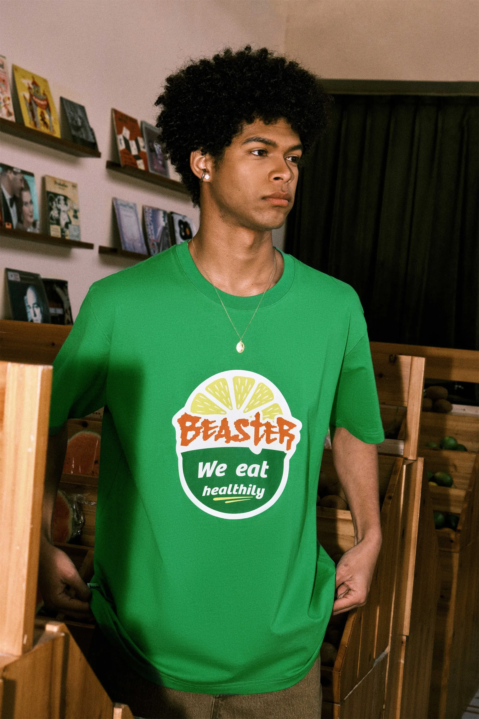Fun Fruit Print T-shirt