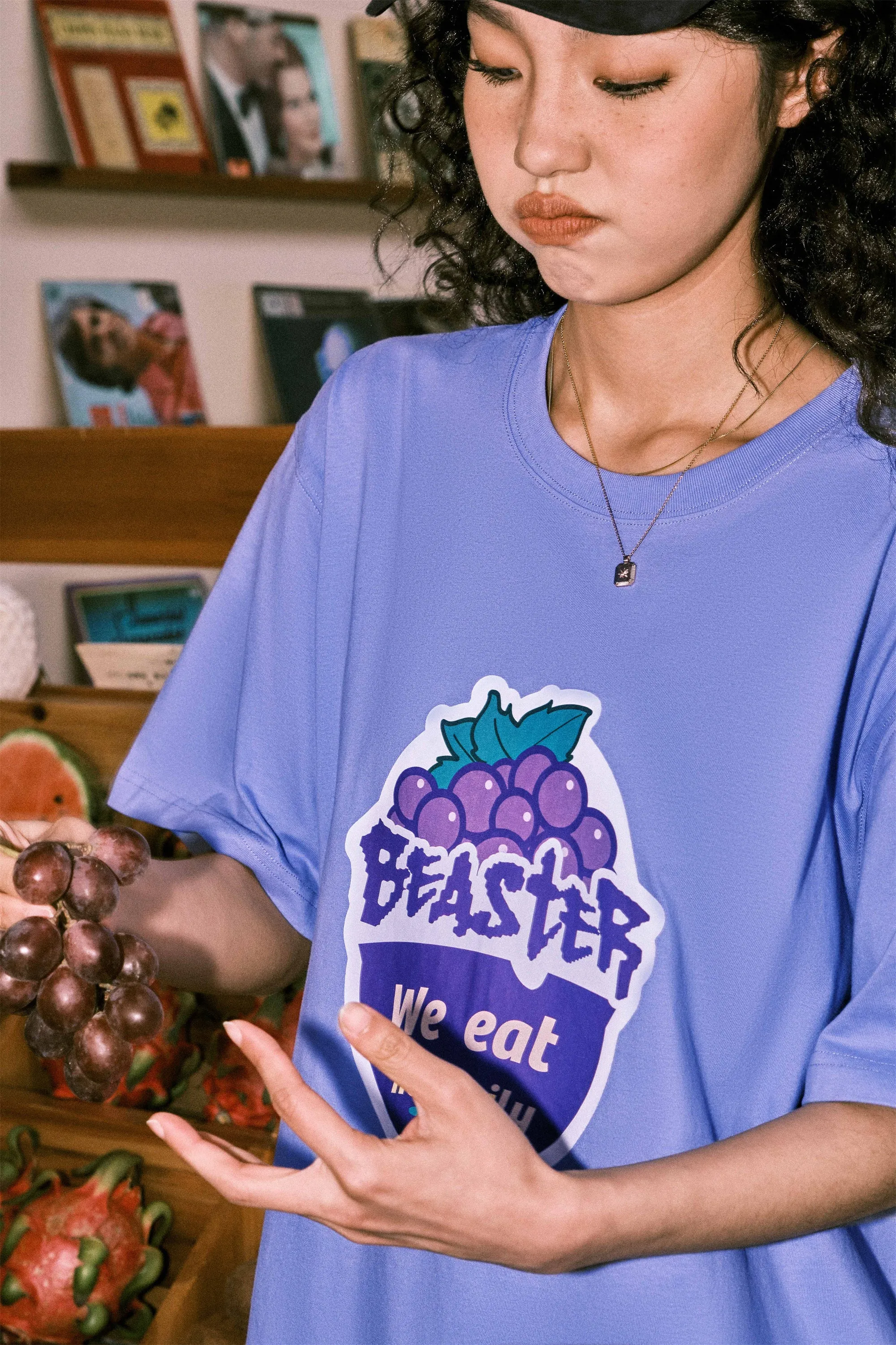Fun Fruit Print T-shirt