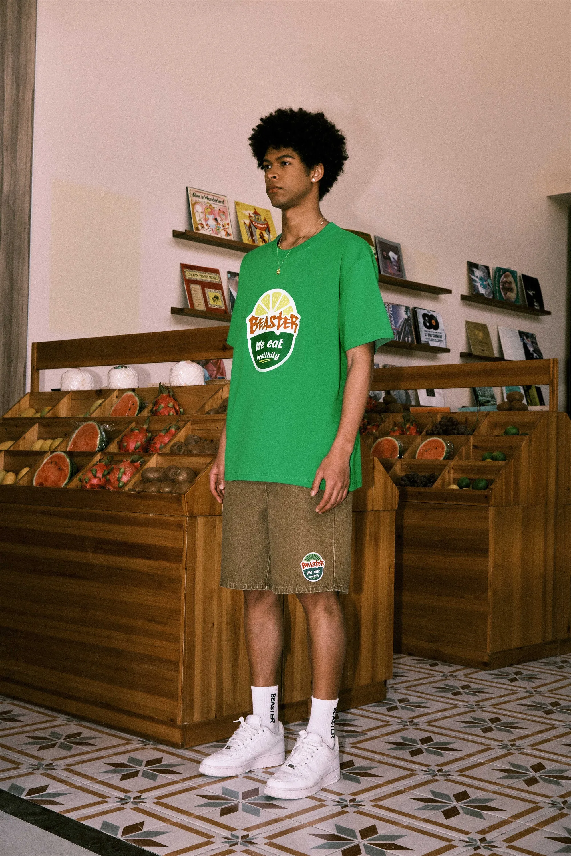 Fun Fruit Print T-shirt