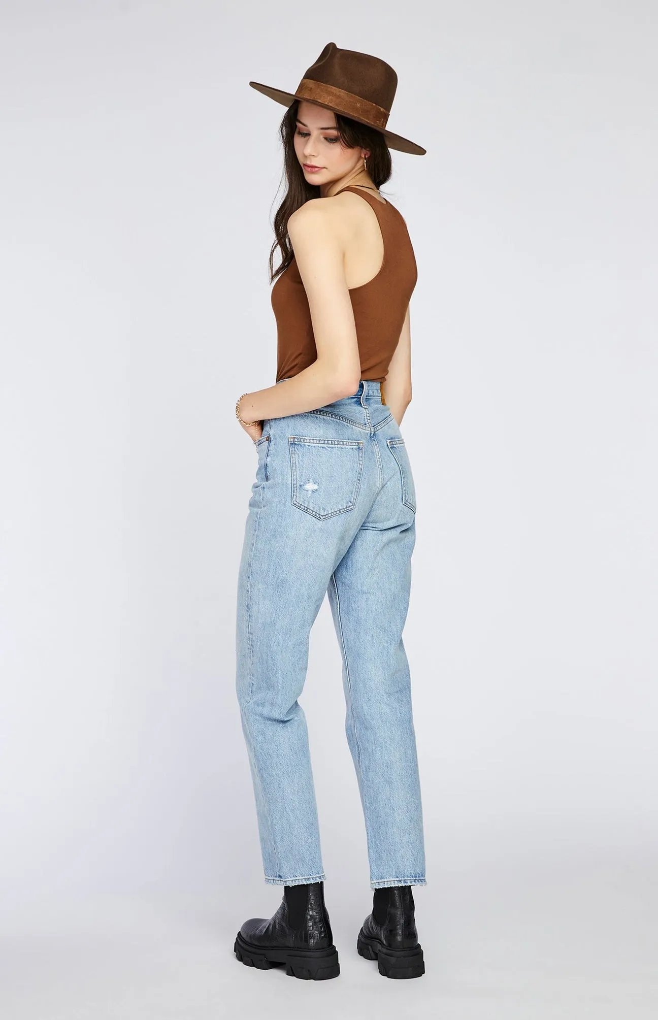 Gentle Fawn Alto Tank | Toffee   White