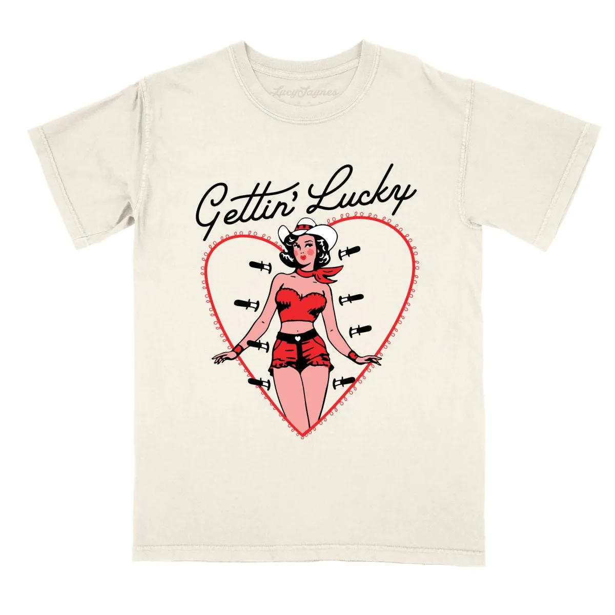 Gettin' Lucky Comfort Colors Tee