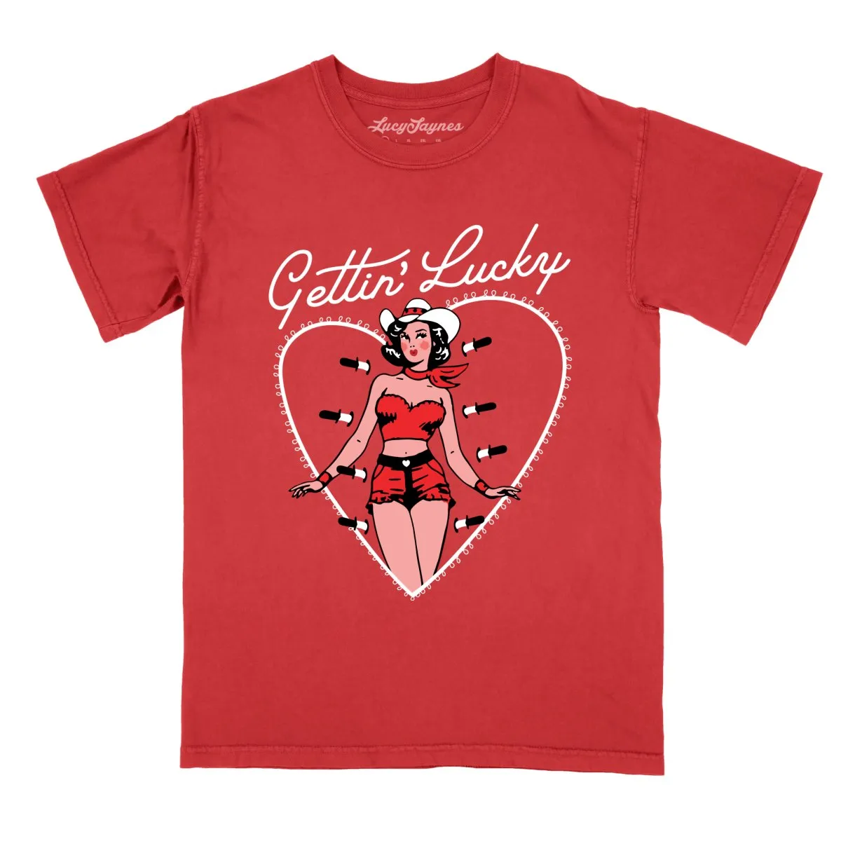 Gettin' Lucky Comfort Colors Tee