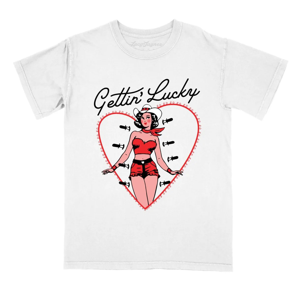 Gettin' Lucky Comfort Colors Tee