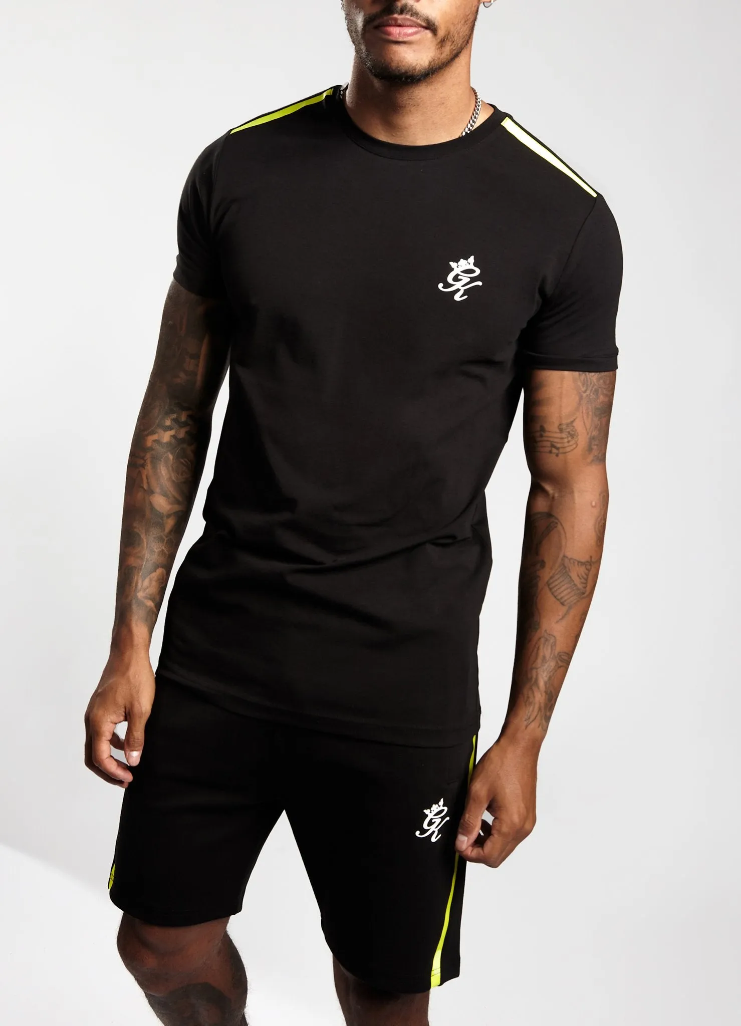 Gym King Colton Short - Black