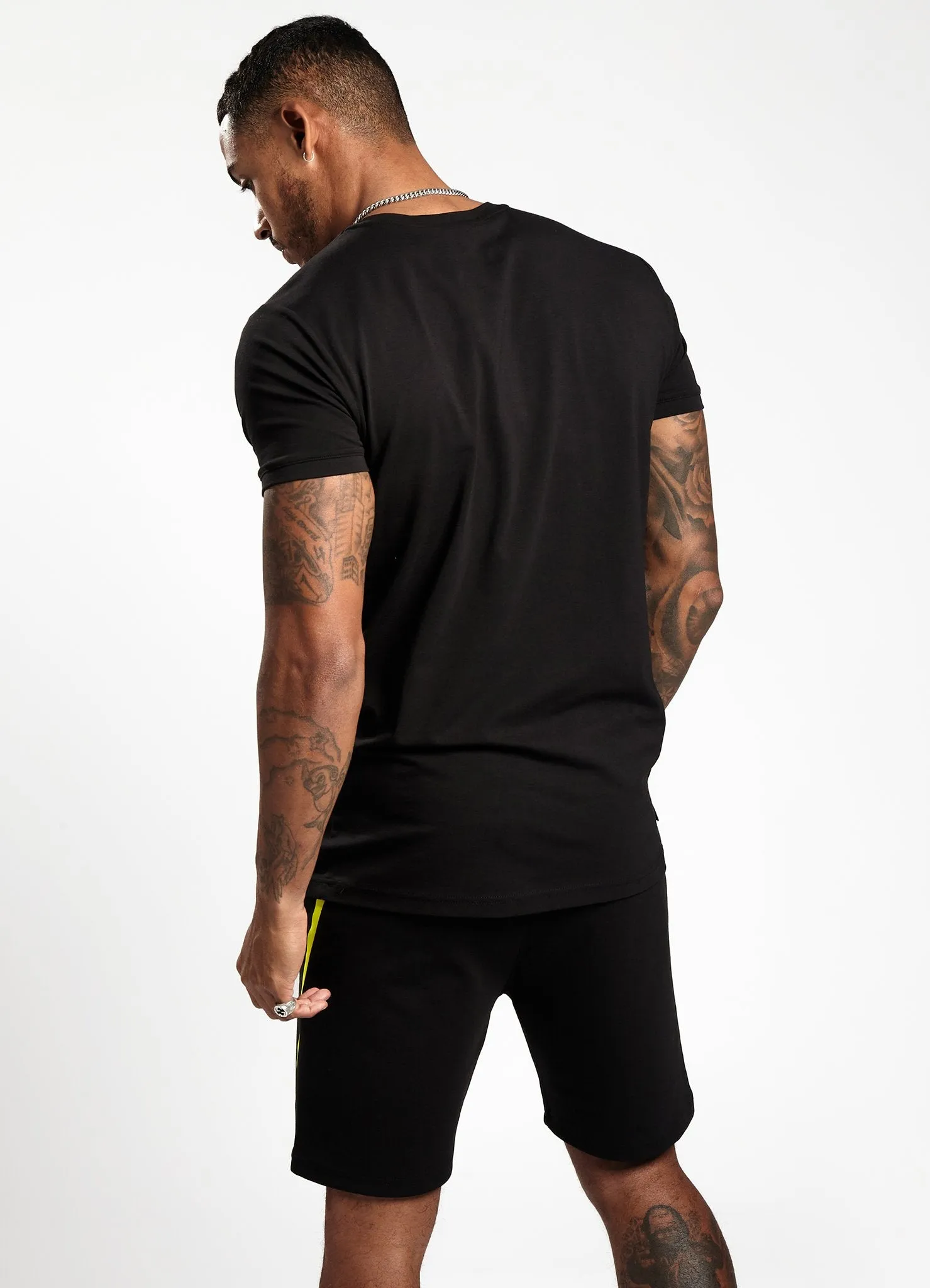 Gym King Colton Short - Black