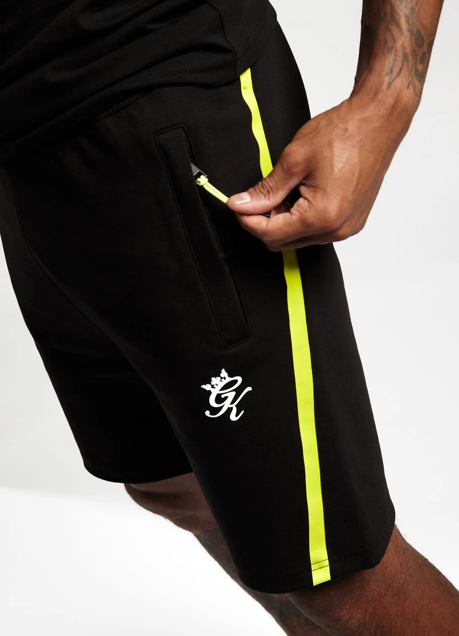 Gym King Colton Short - Black
