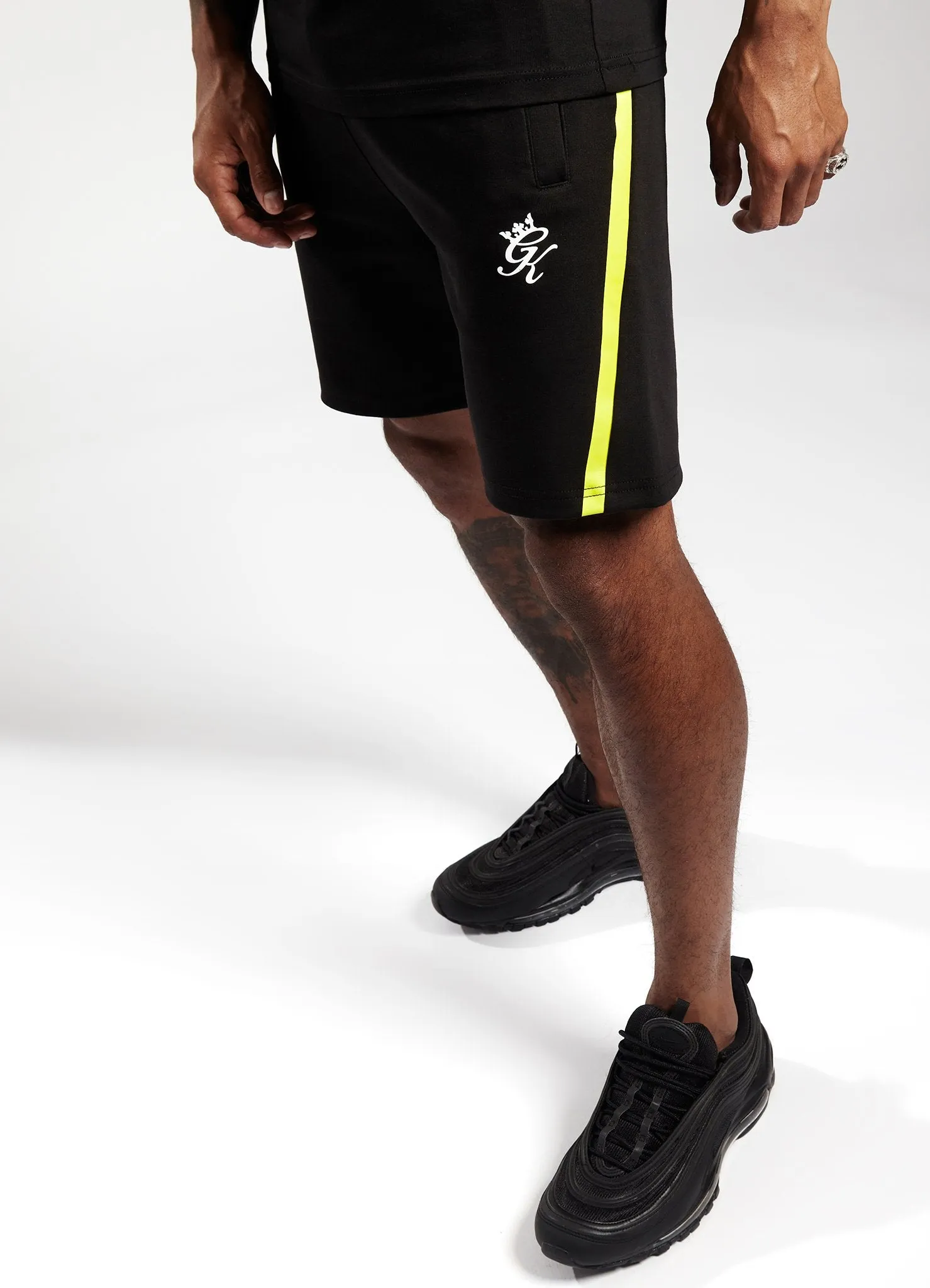Gym King Colton Short - Black