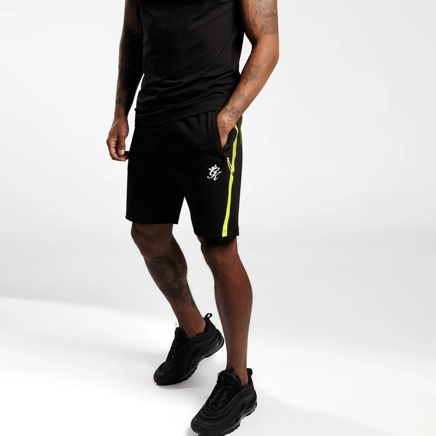 Gym King Colton Short - Black