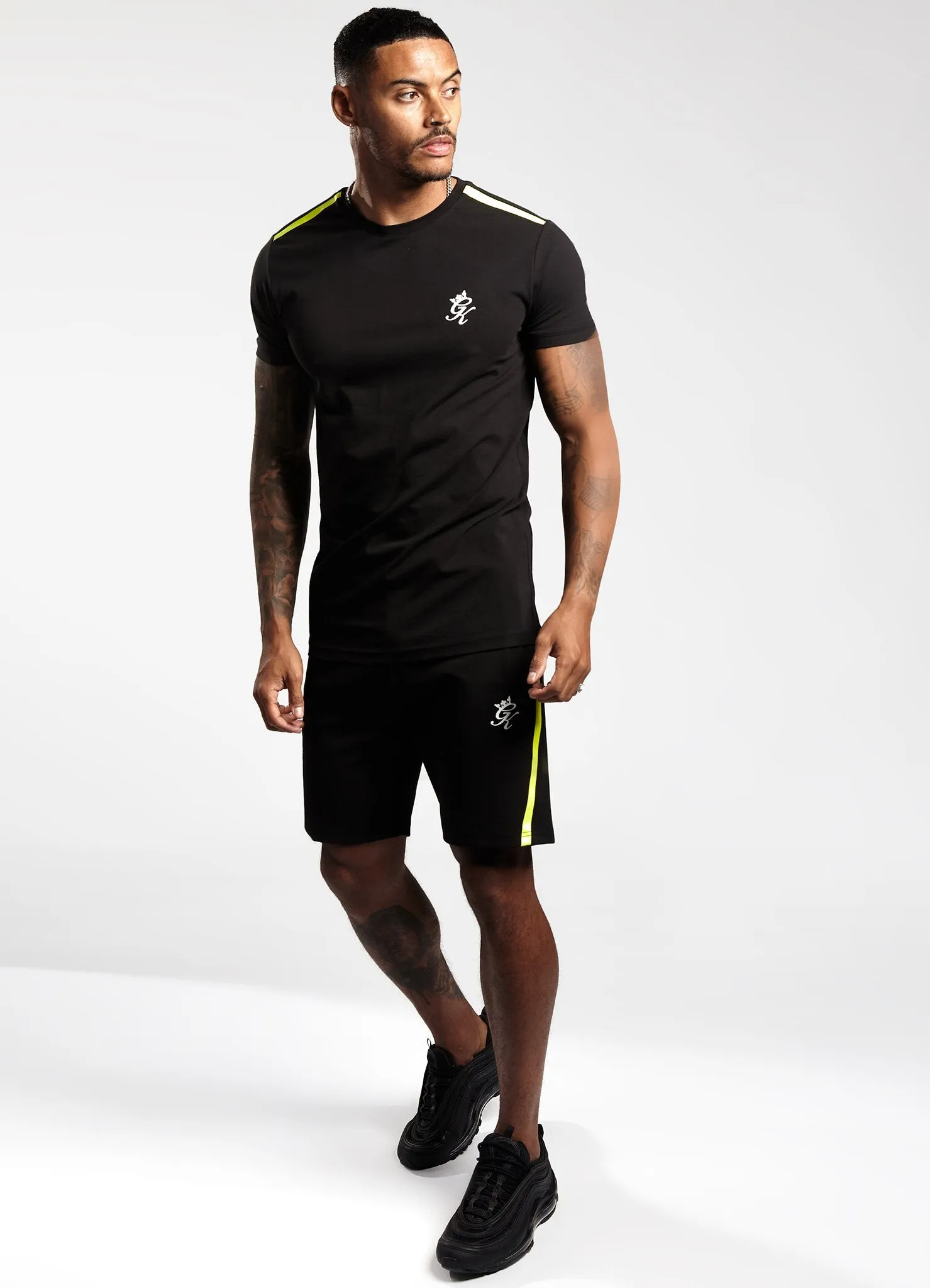 Gym King Colton Short - Black