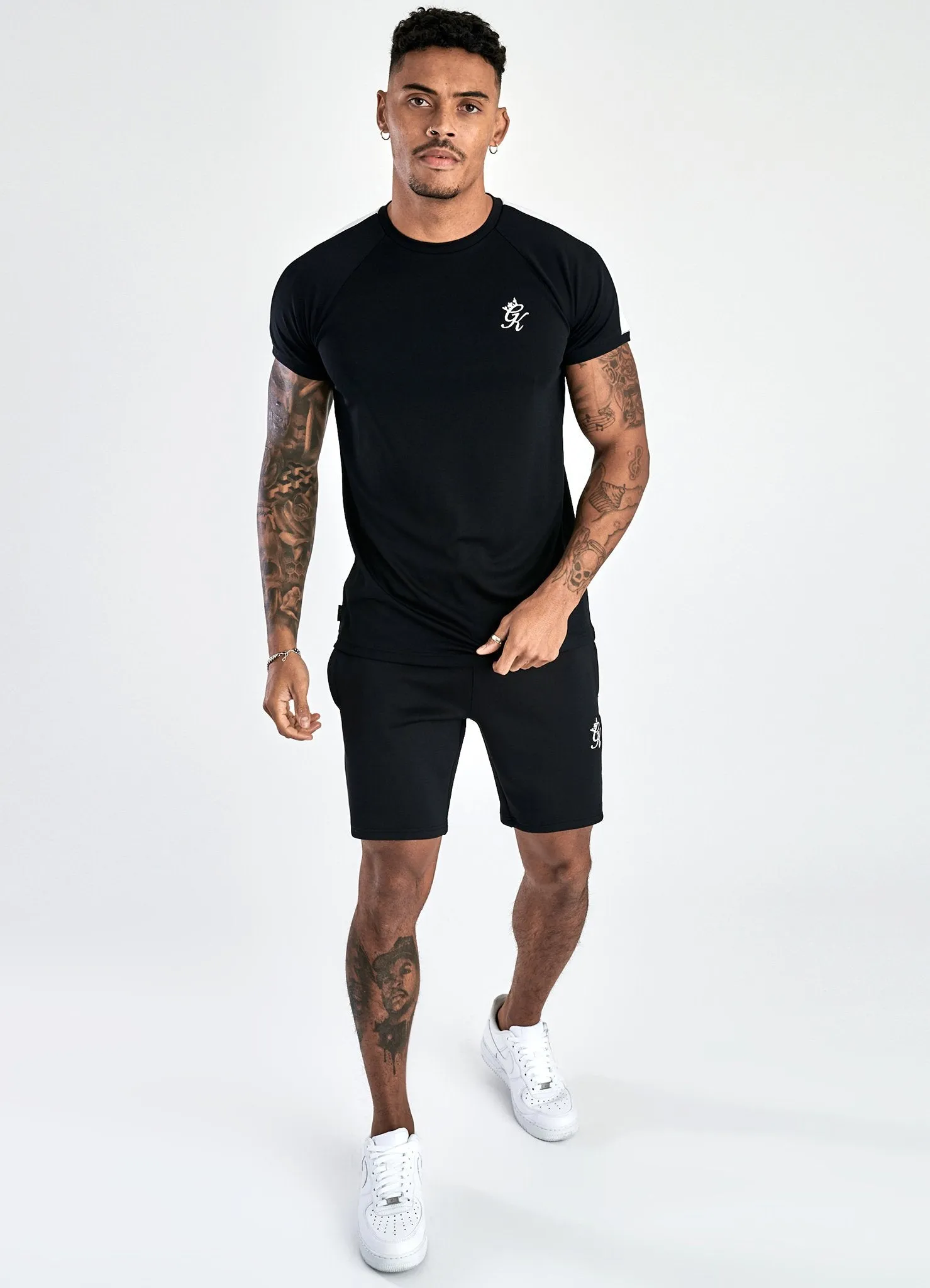 Gym King Nebby Short - Black