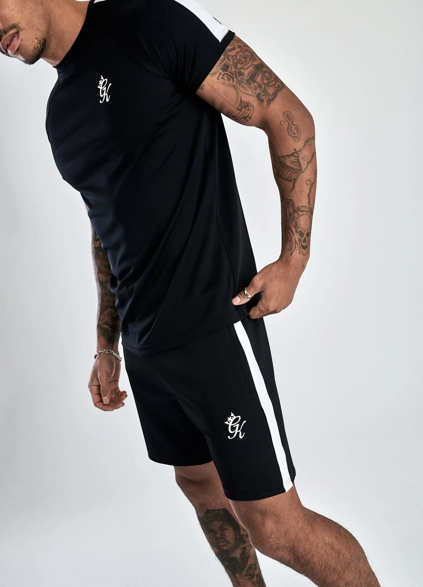 Gym King Nebby Short - Black