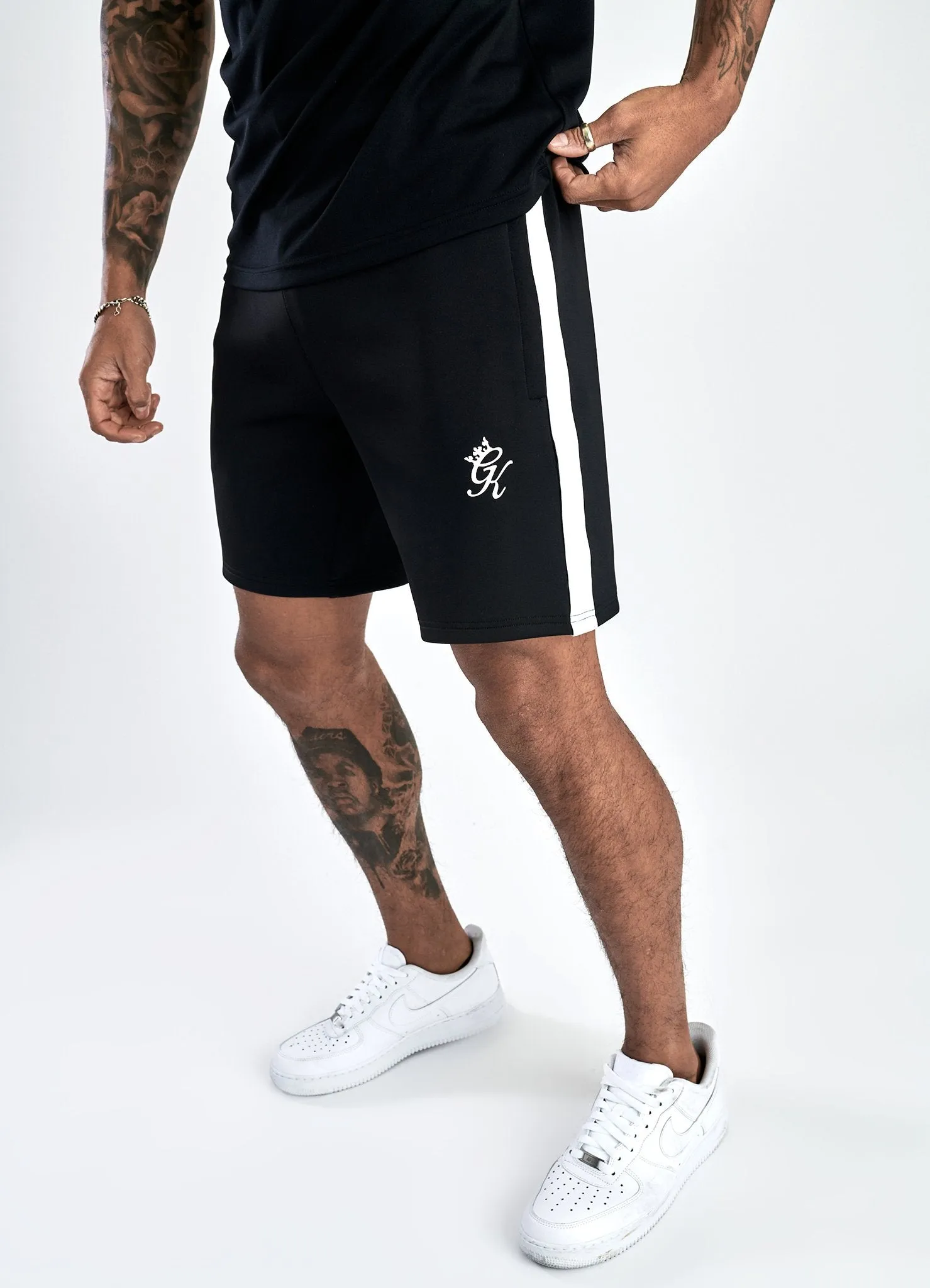 Gym King Nebby Short - Black