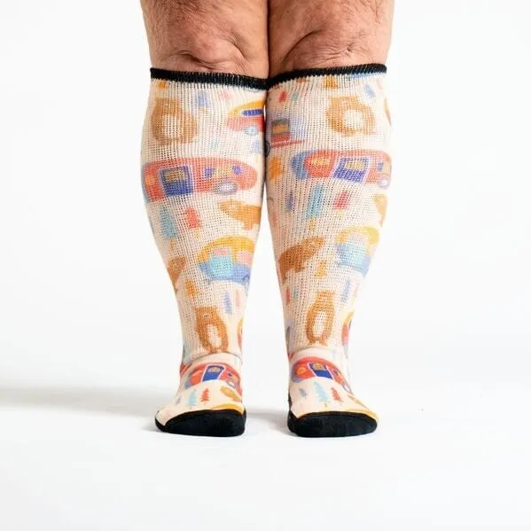 Happy Camper Non-Binding Diabetic Socks
