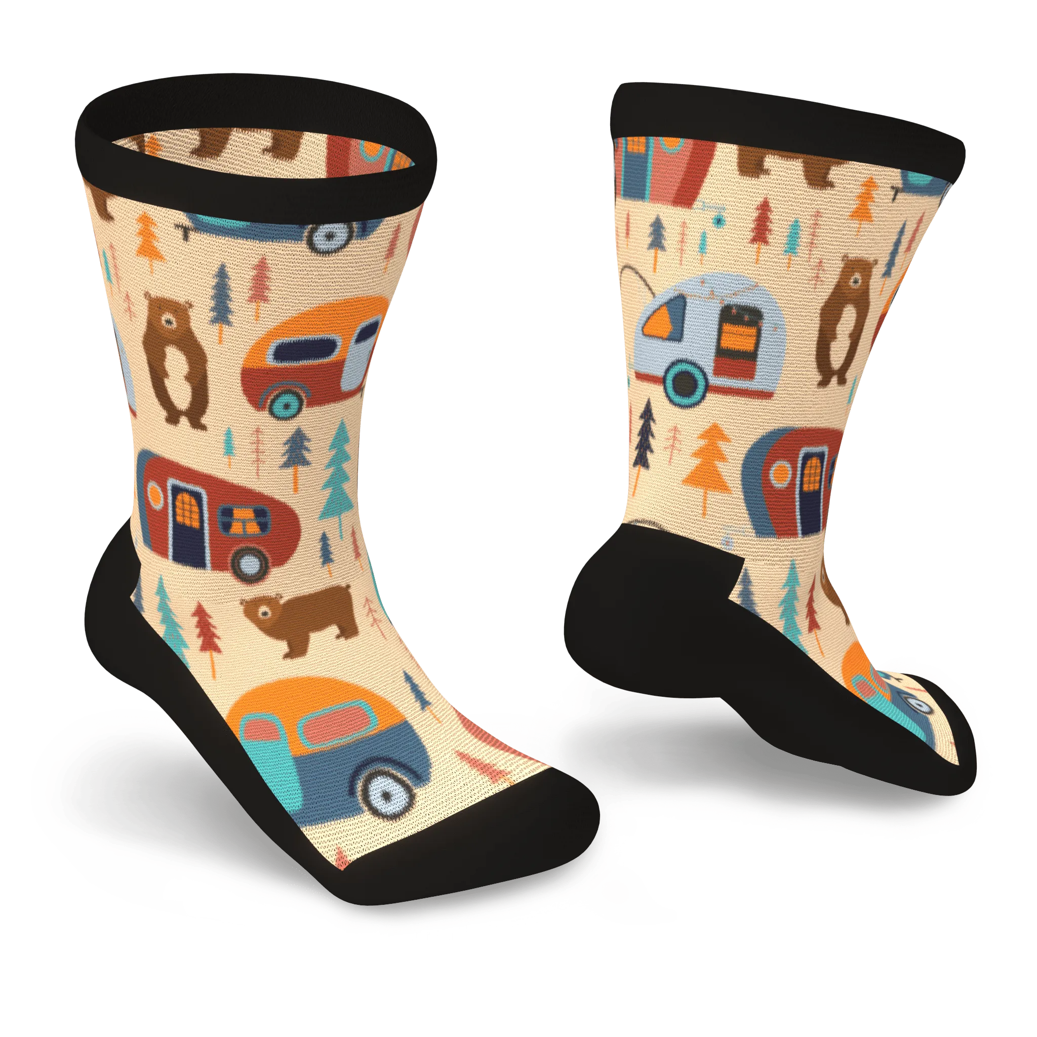 Happy Camper Non-Binding Diabetic Socks