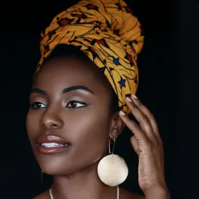Head Wrap and Scarf - Sunny Disposition