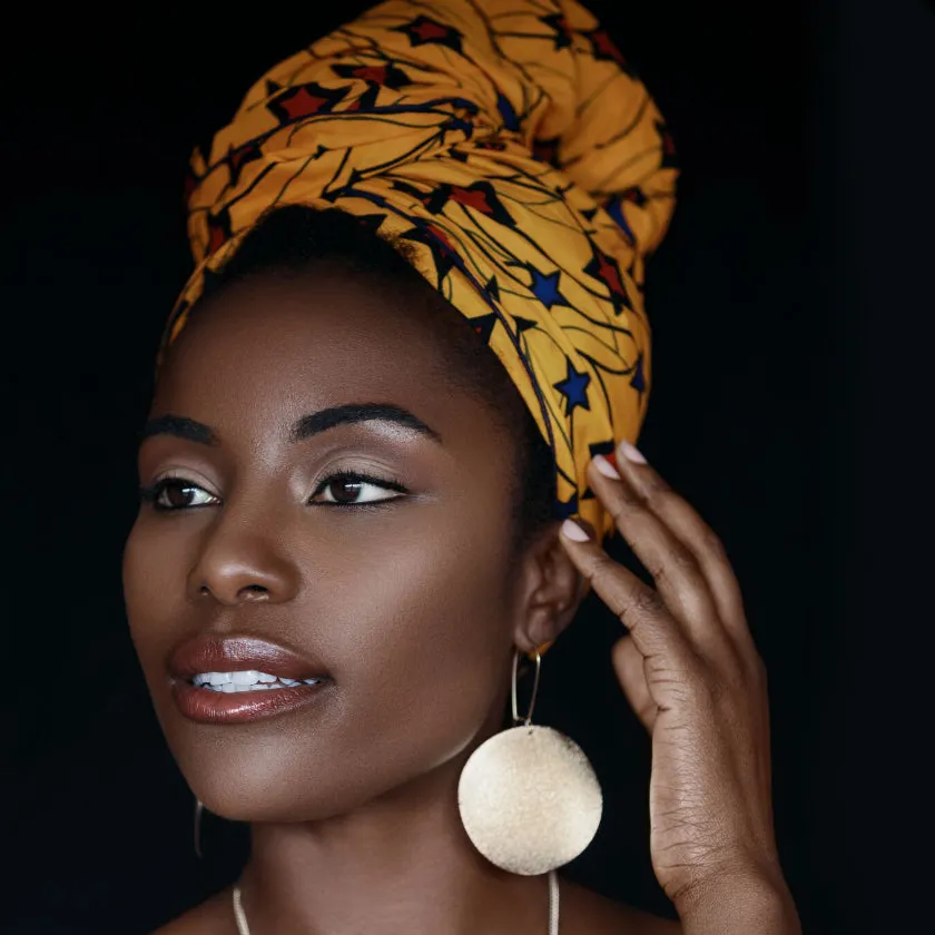 Head Wrap and Scarf - Sunny Disposition