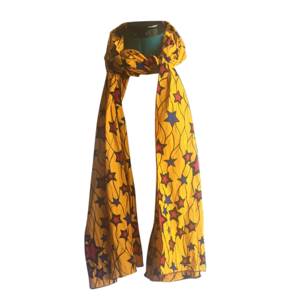 Head Wrap and Scarf - Sunny Disposition