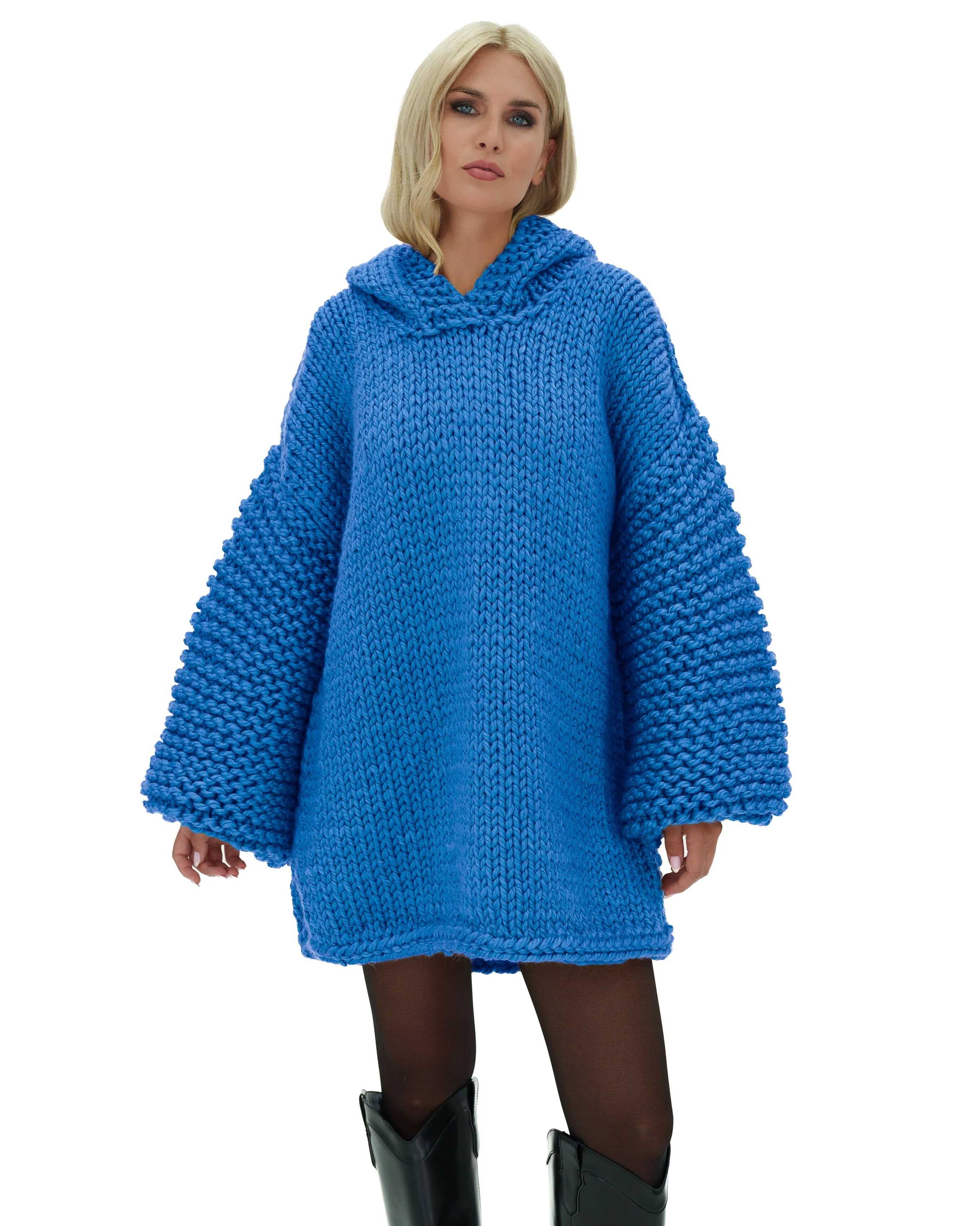 Hooded Sweater Dress
