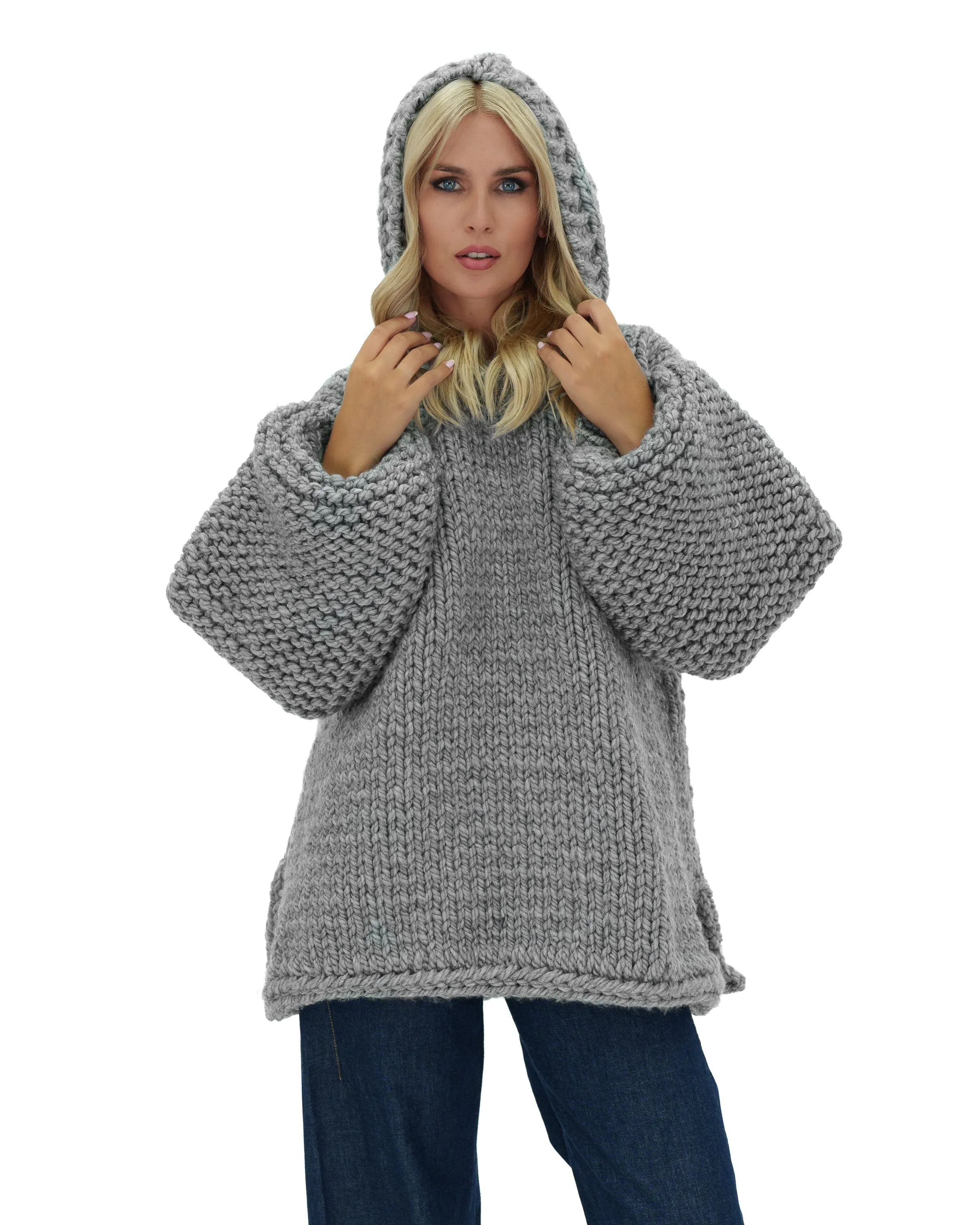 Hooded Sweater Dress