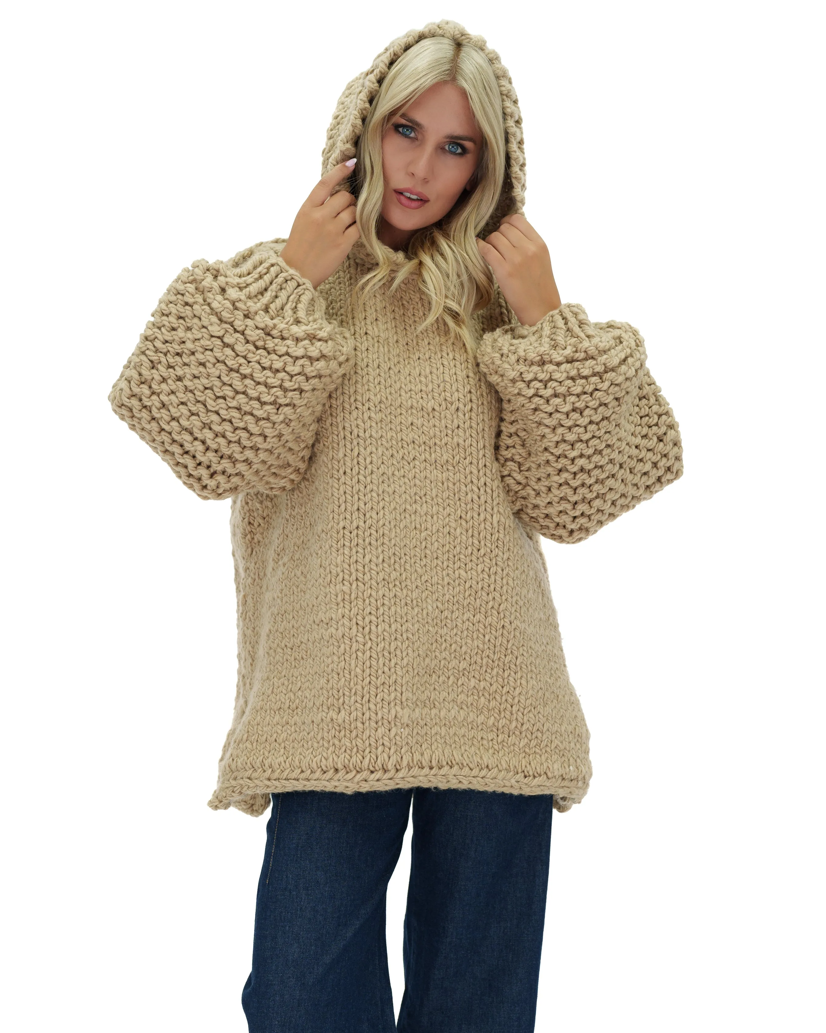 Hooded Sweater Dress