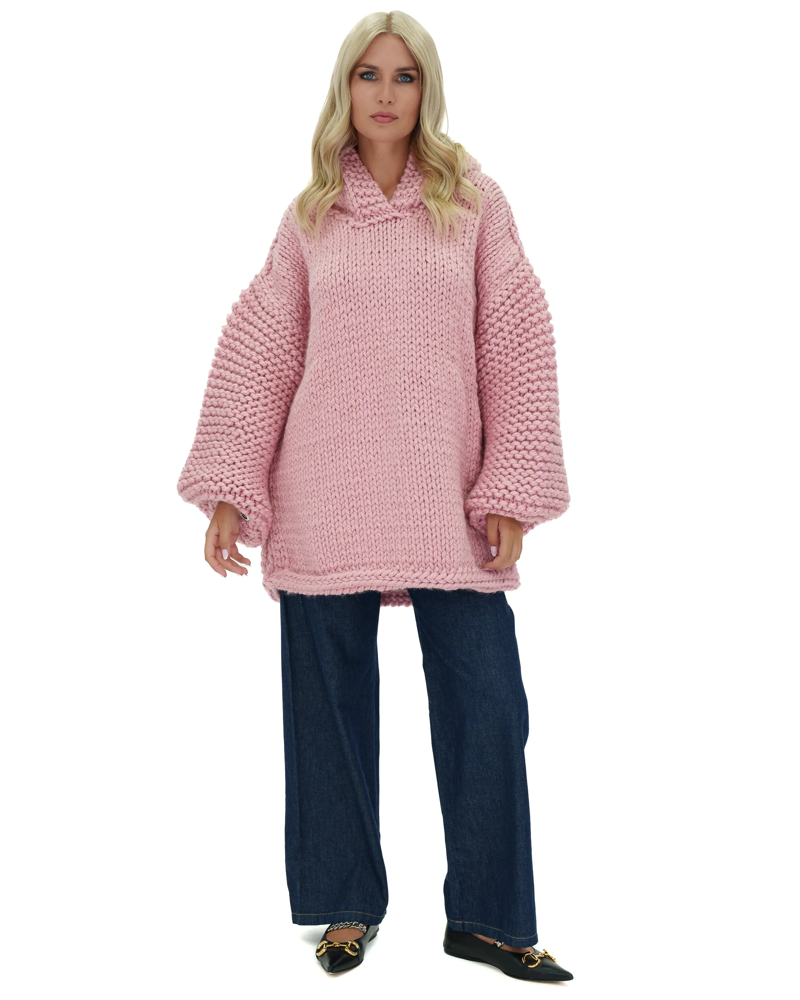 Hooded Sweater Dress
