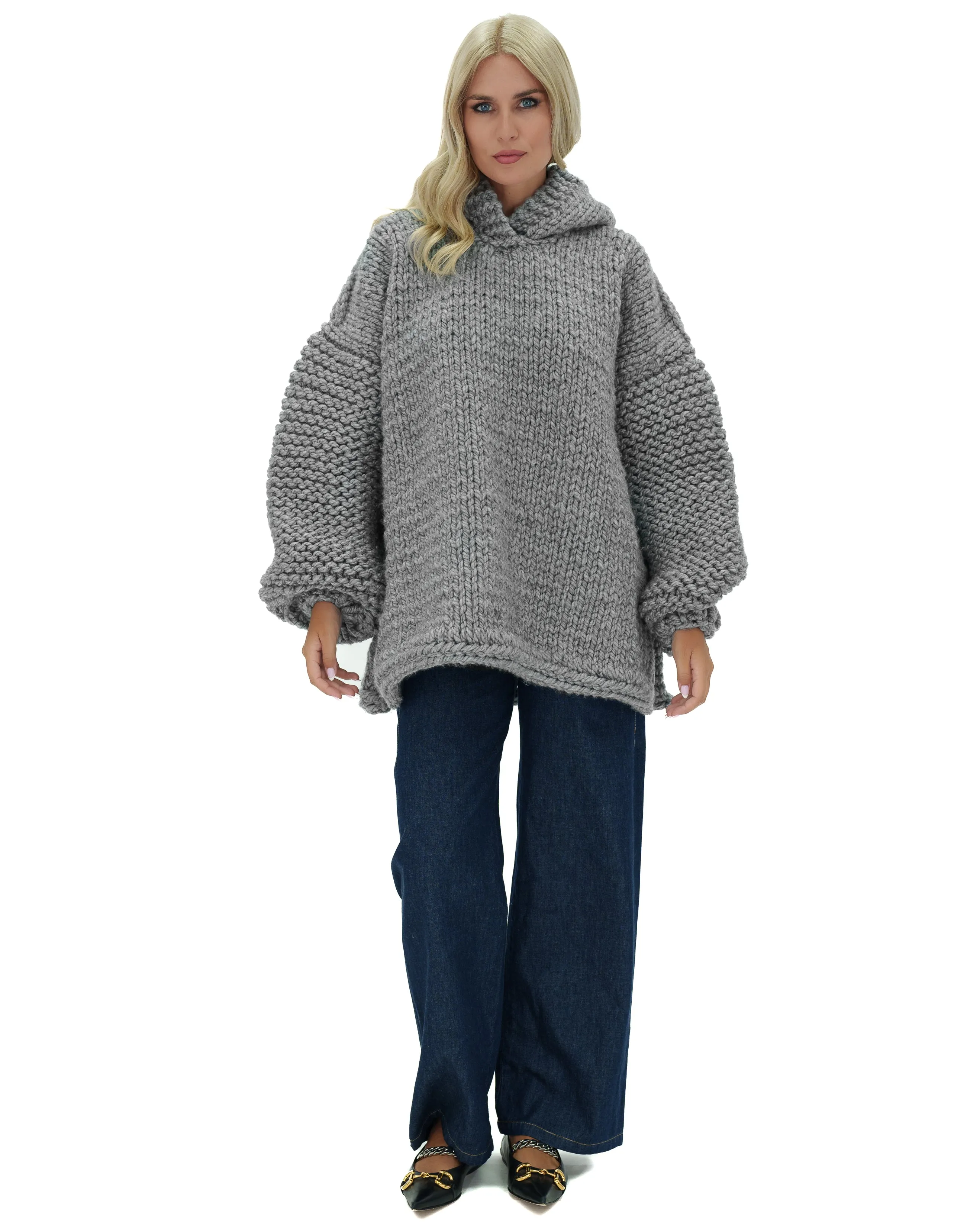 Hooded Sweater Dress