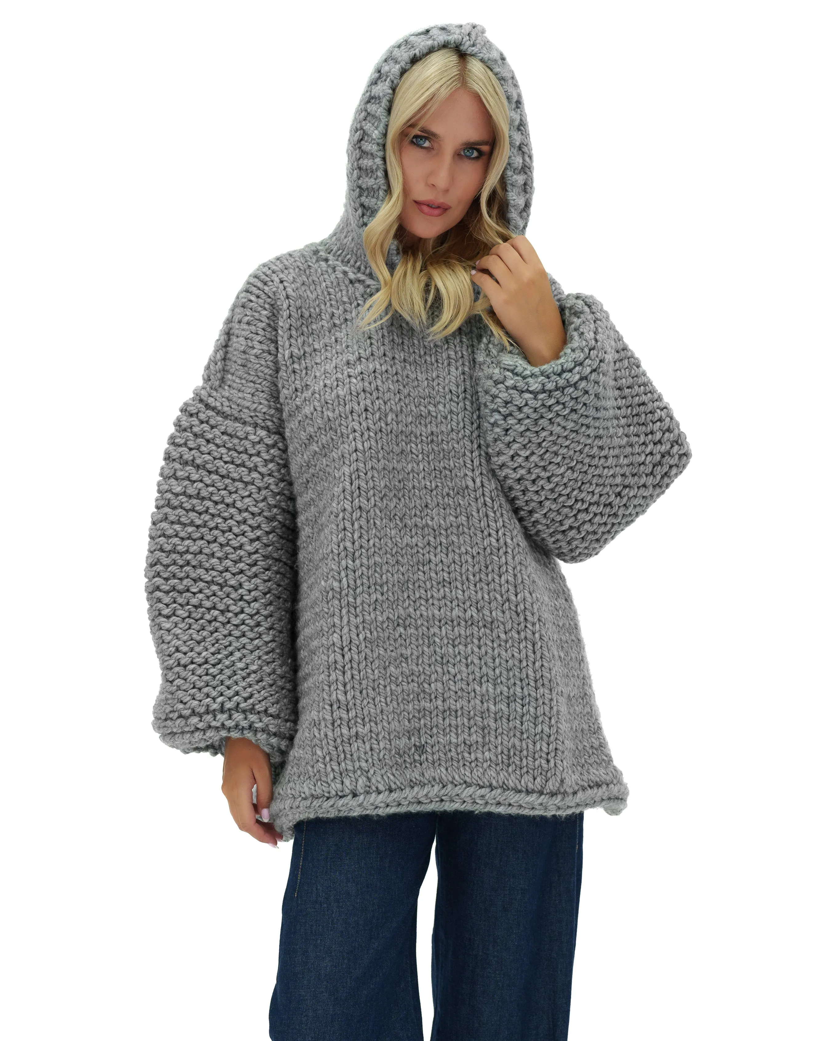 Hooded Sweater Dress
