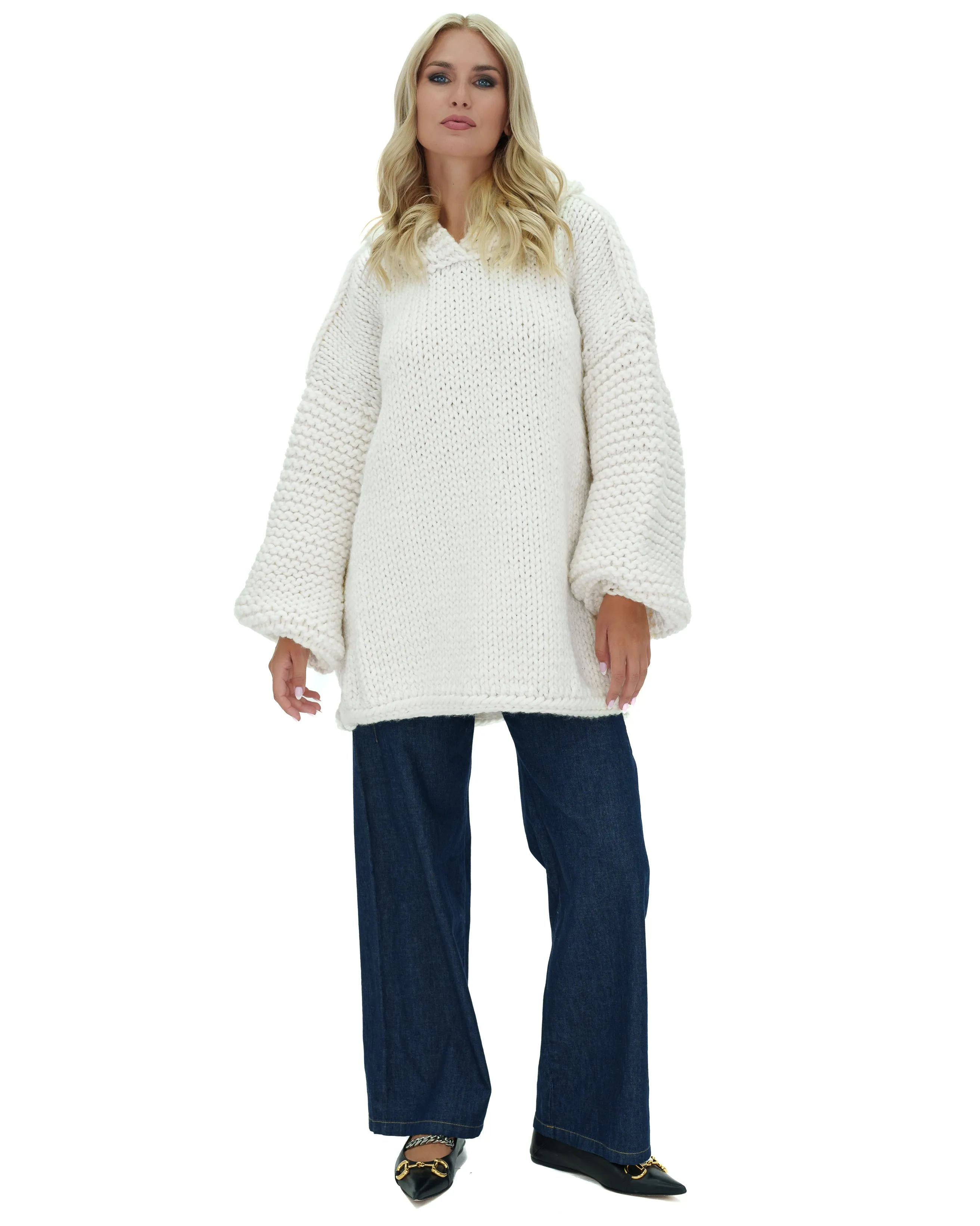 Hooded Sweater Dress