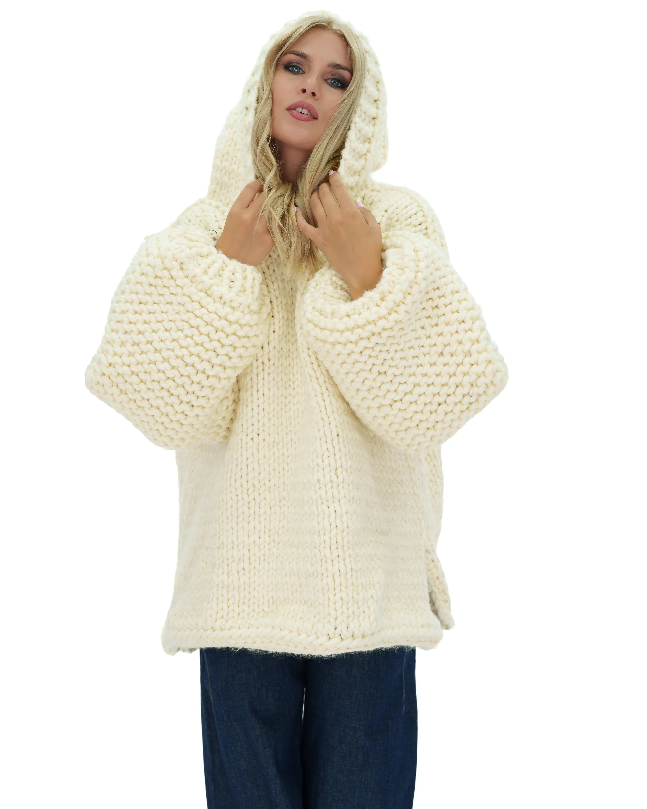 Hooded Sweater Dress