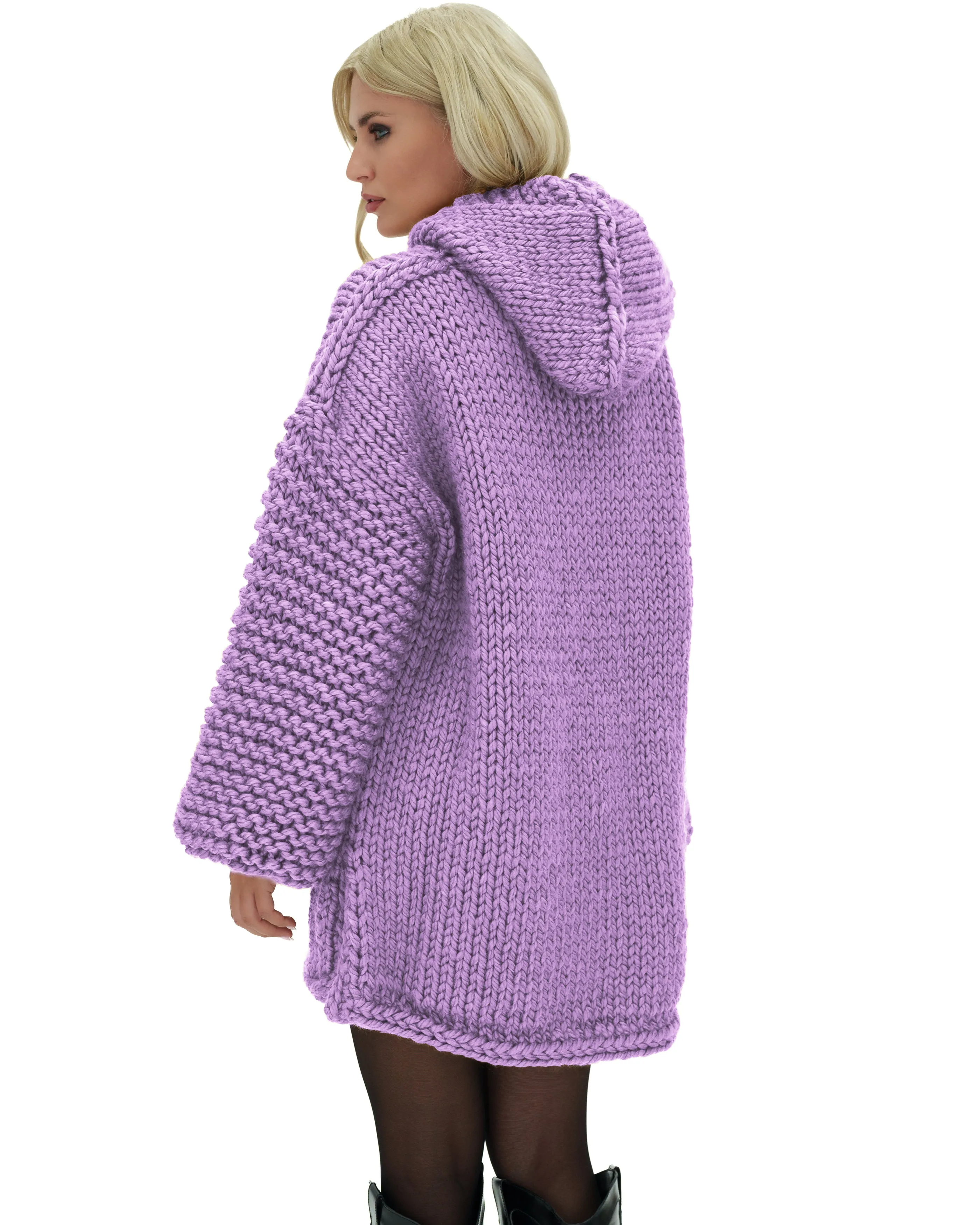 Hooded Sweater Dress