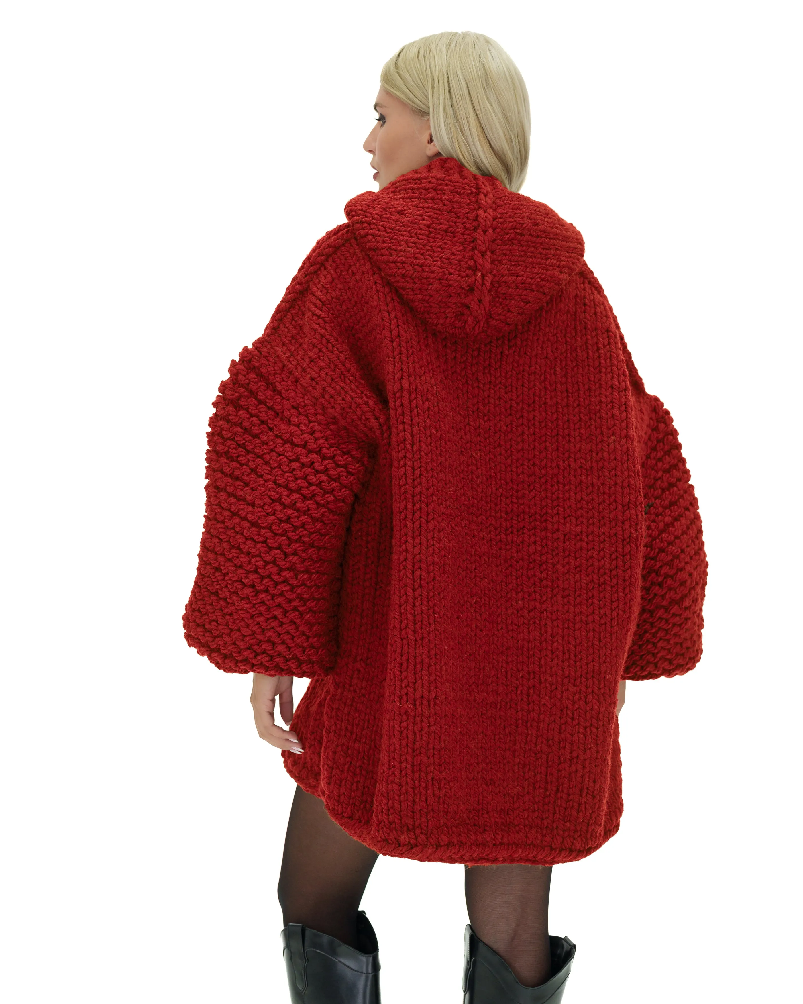 Hooded Sweater Dress