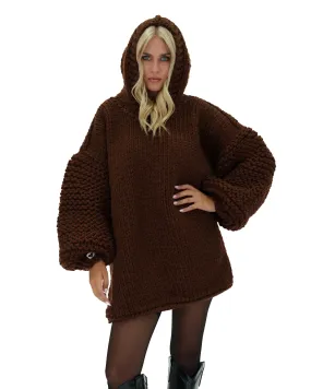 Hooded Sweater Dress