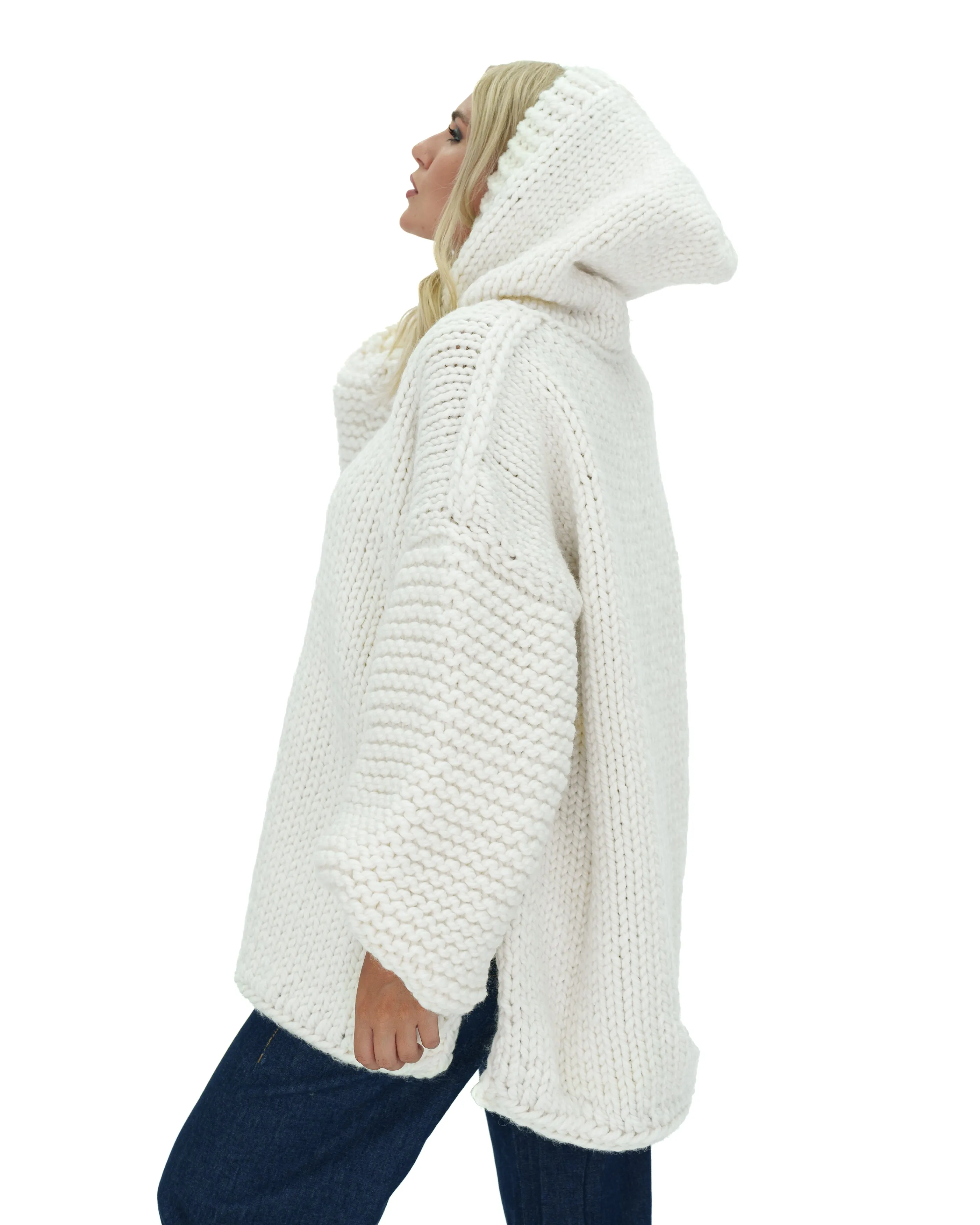 Hooded Sweater Dress