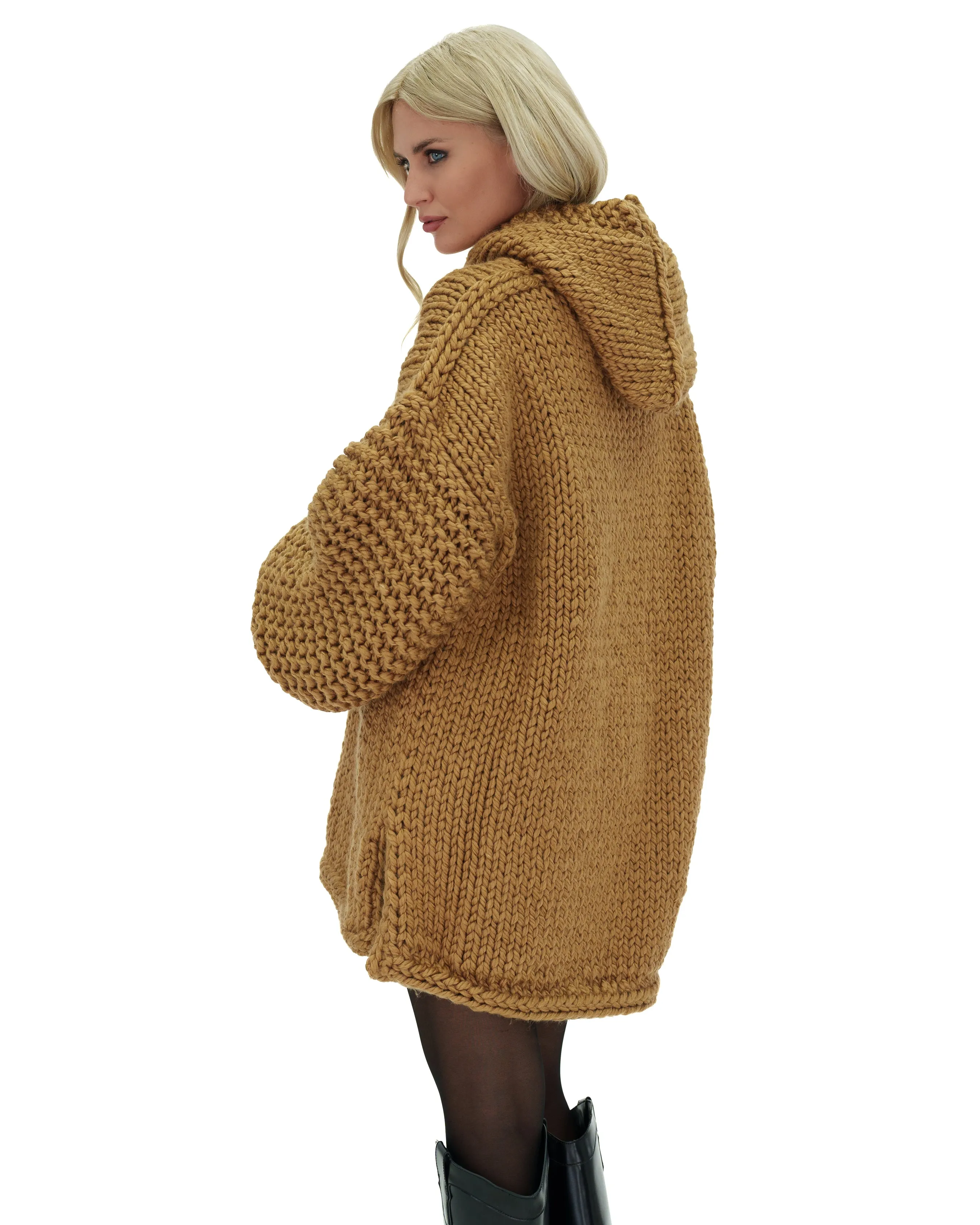 Hooded Sweater Dress