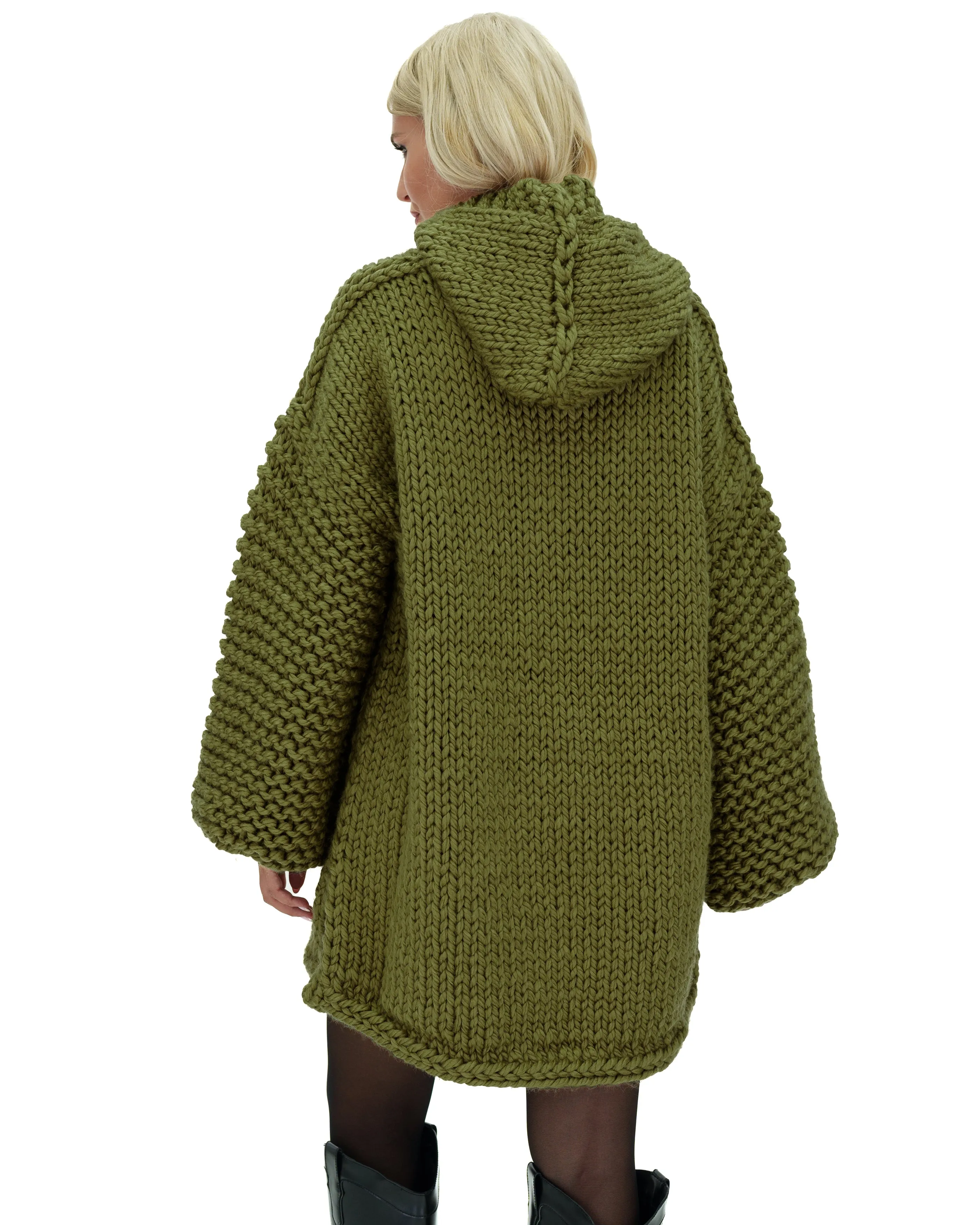 Hooded Sweater Dress