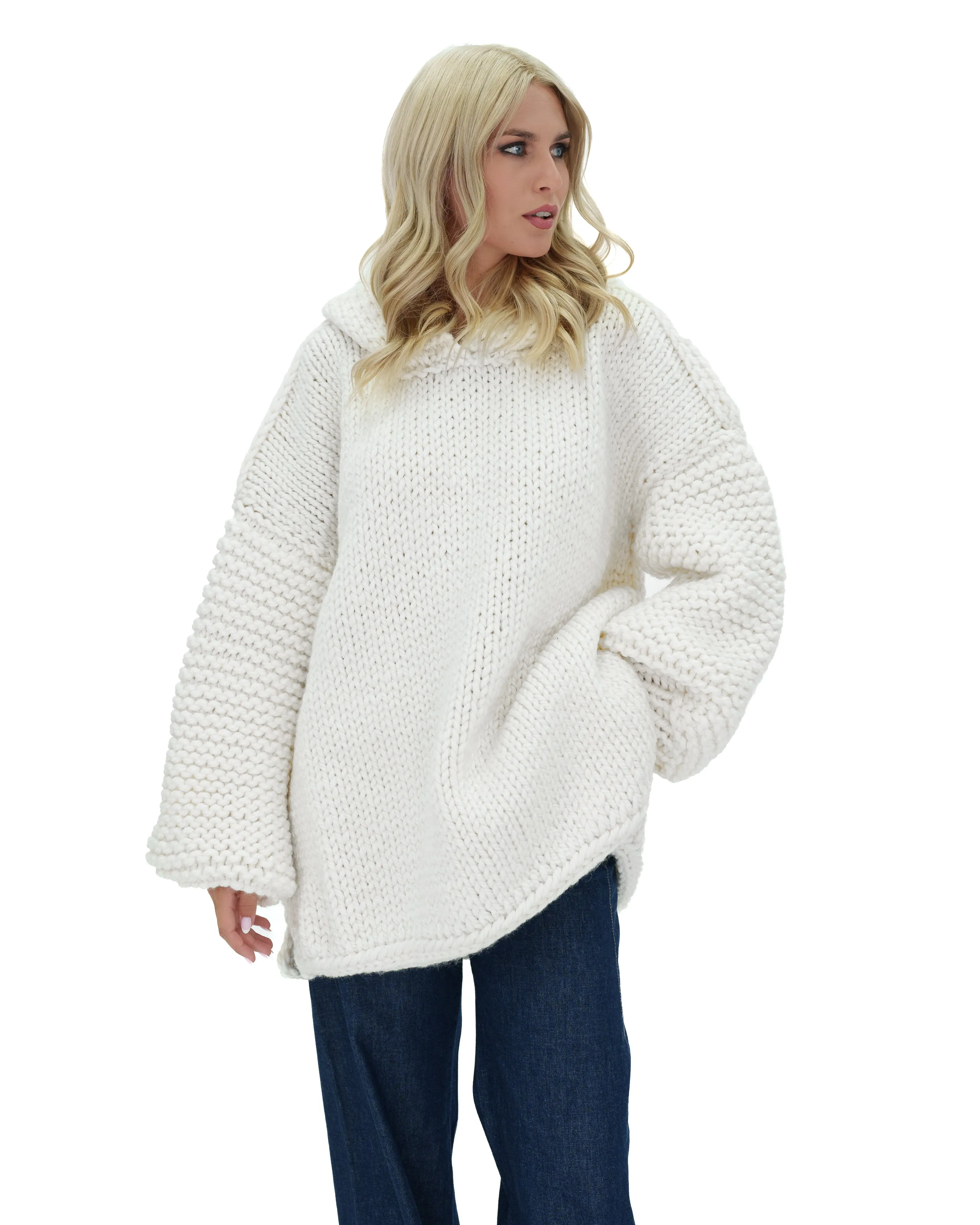 Hooded Sweater Dress