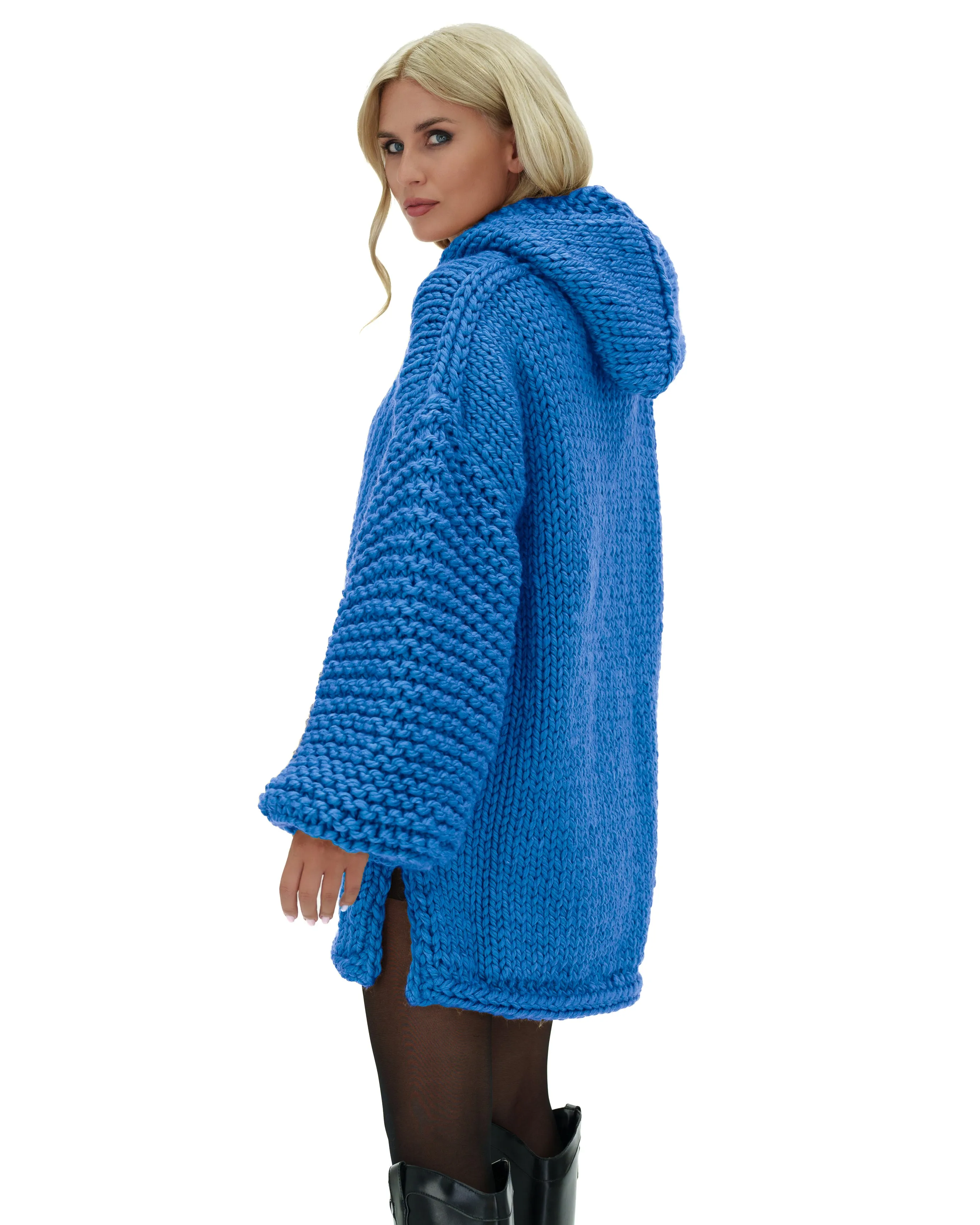 Hooded Sweater Dress