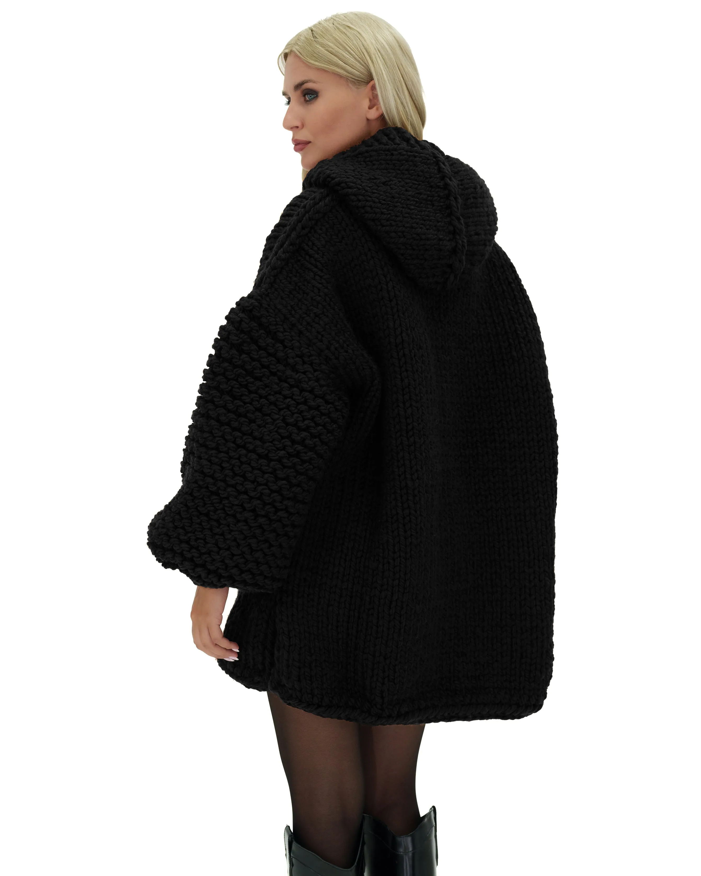 Hooded Sweater Dress