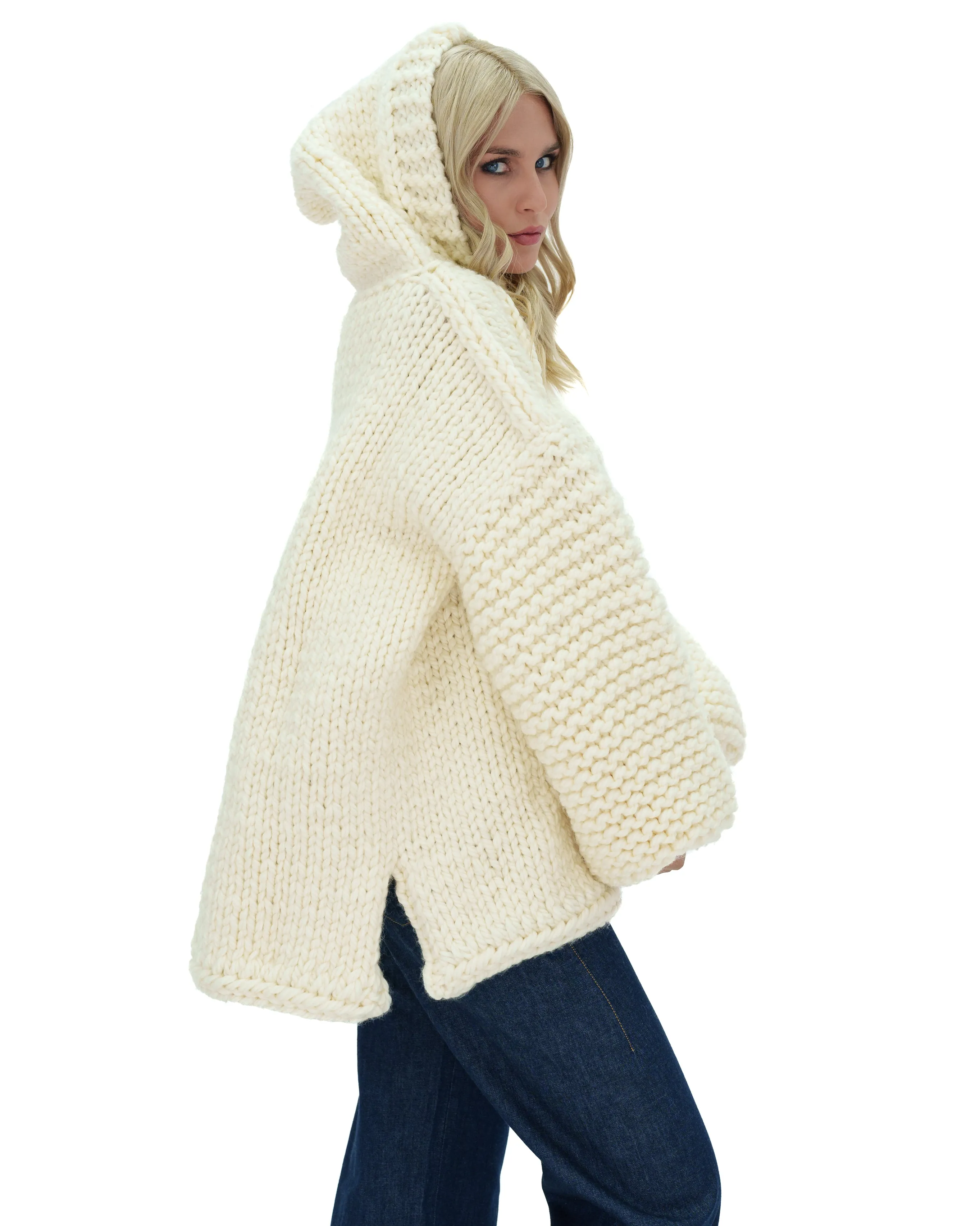 Hooded Sweater Dress