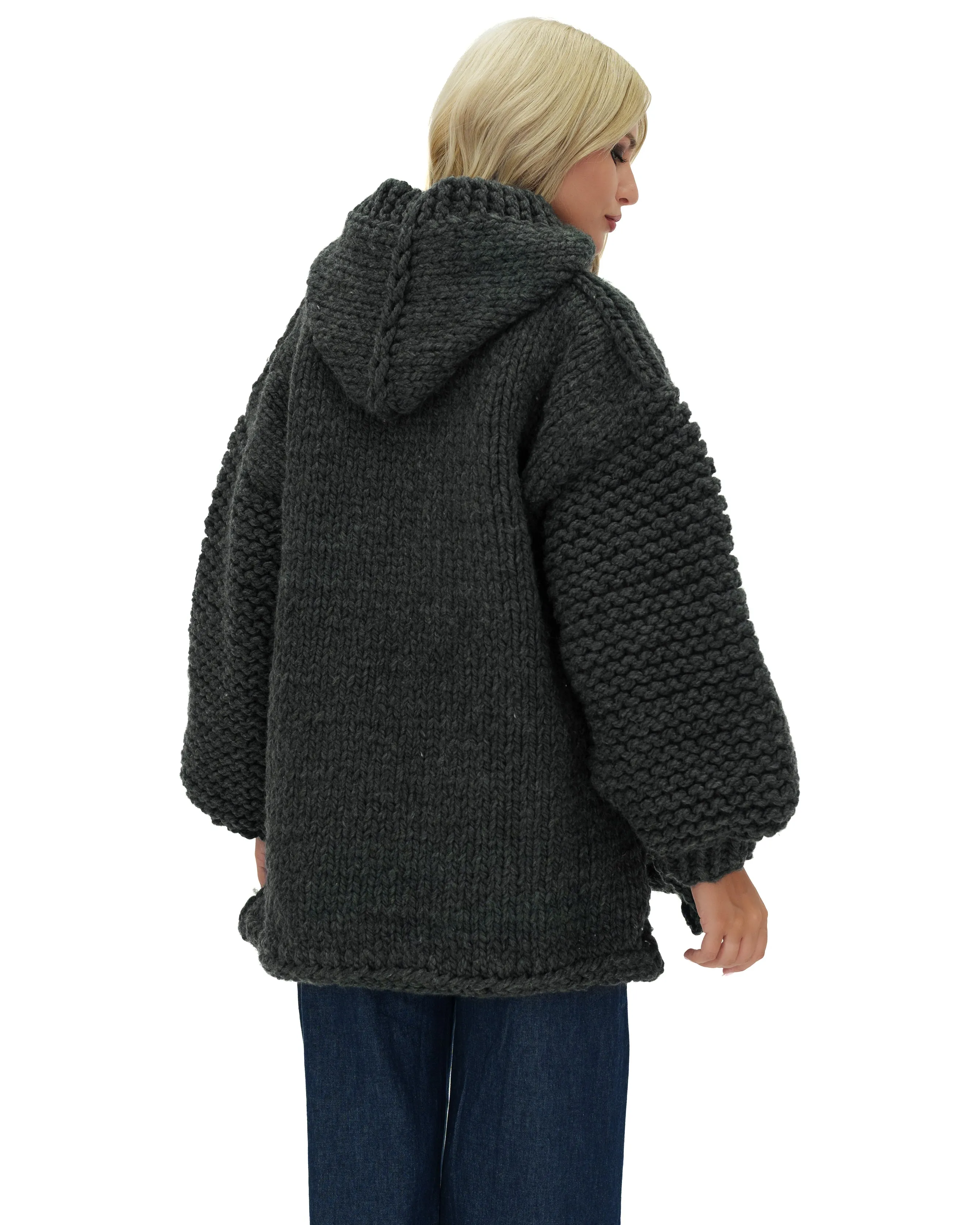 Hooded Sweater Dress