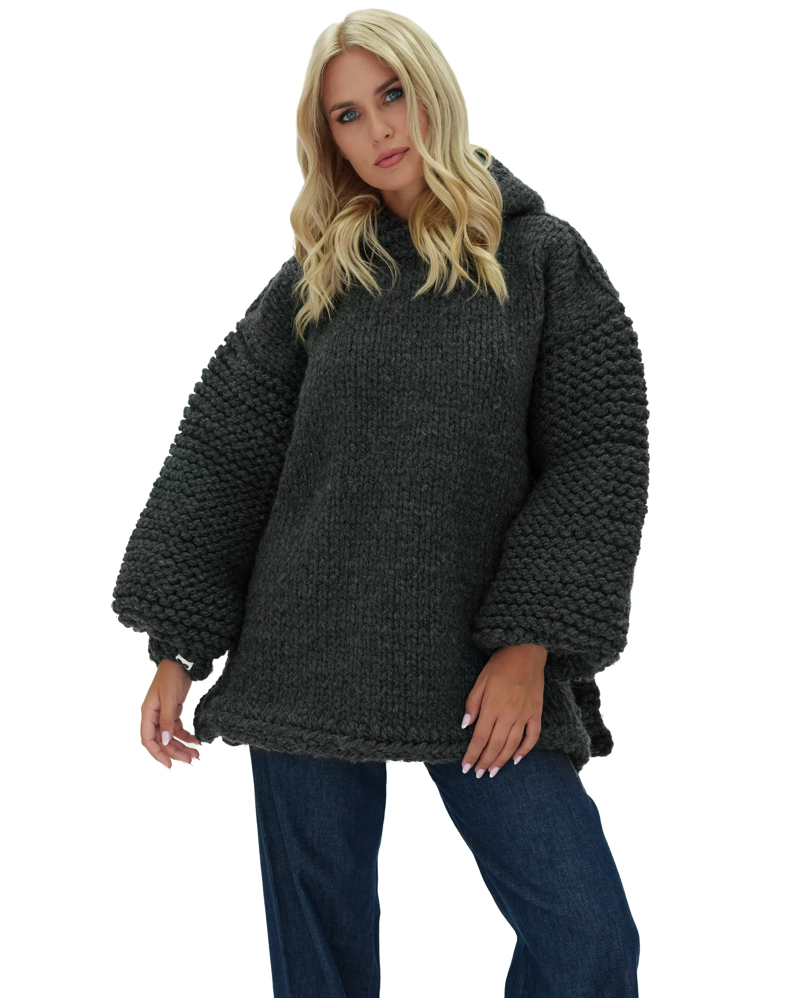 Hooded Sweater Dress